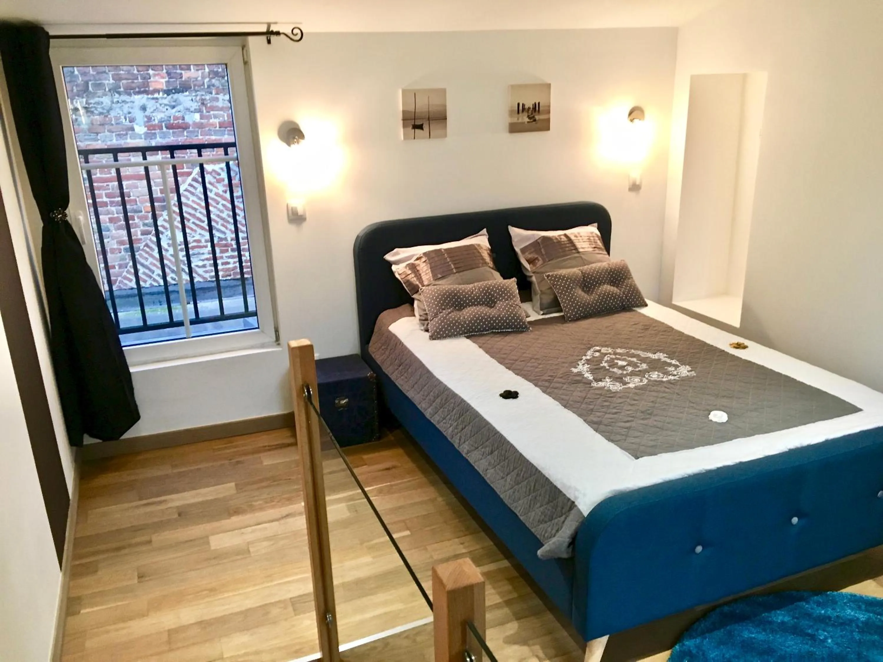 Bed in LITTLE PLAZA Appart'Hotel