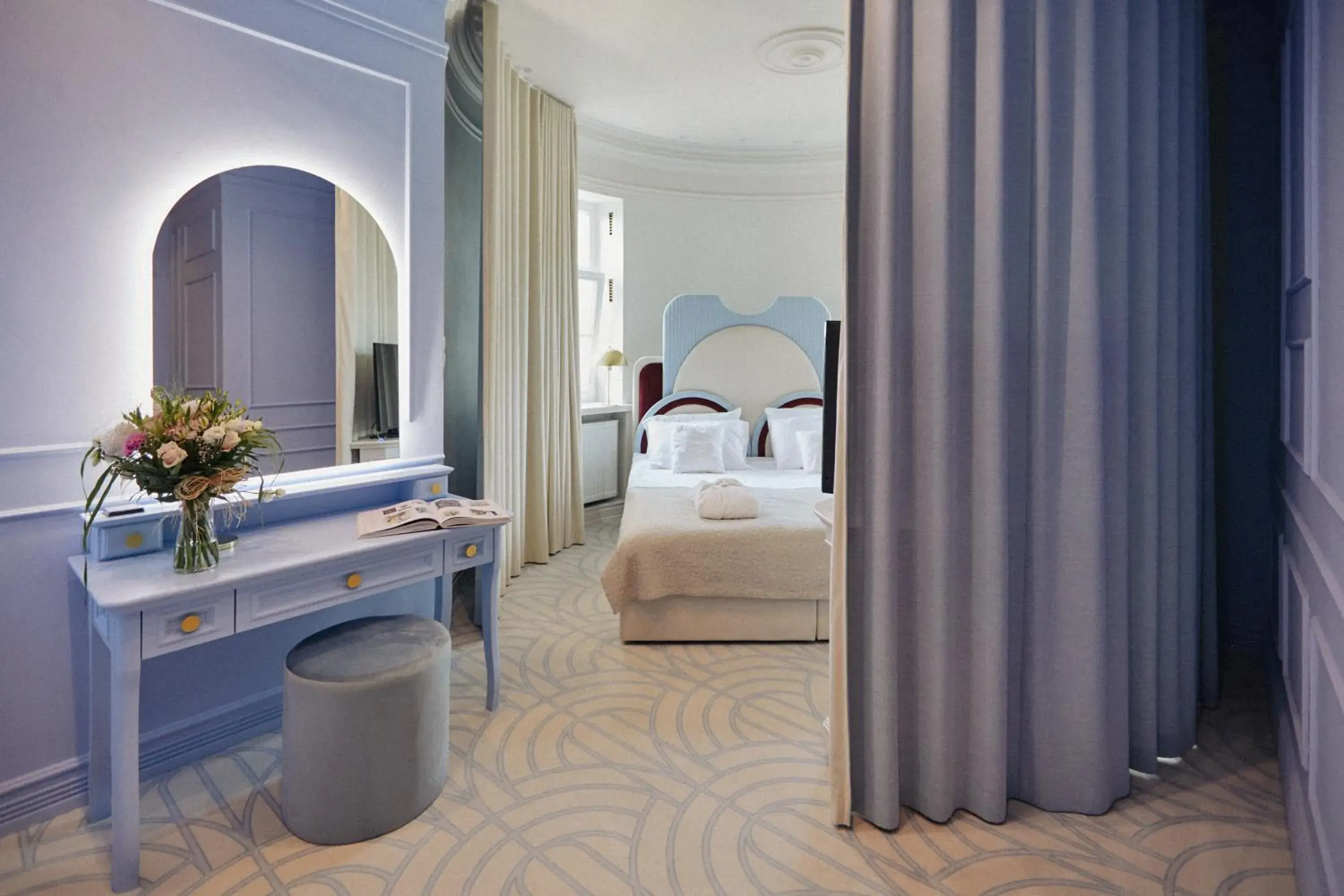 Bed in Zamek Łeba Boutique & Spa Bed in Zamek Łeba Boutique & Spa