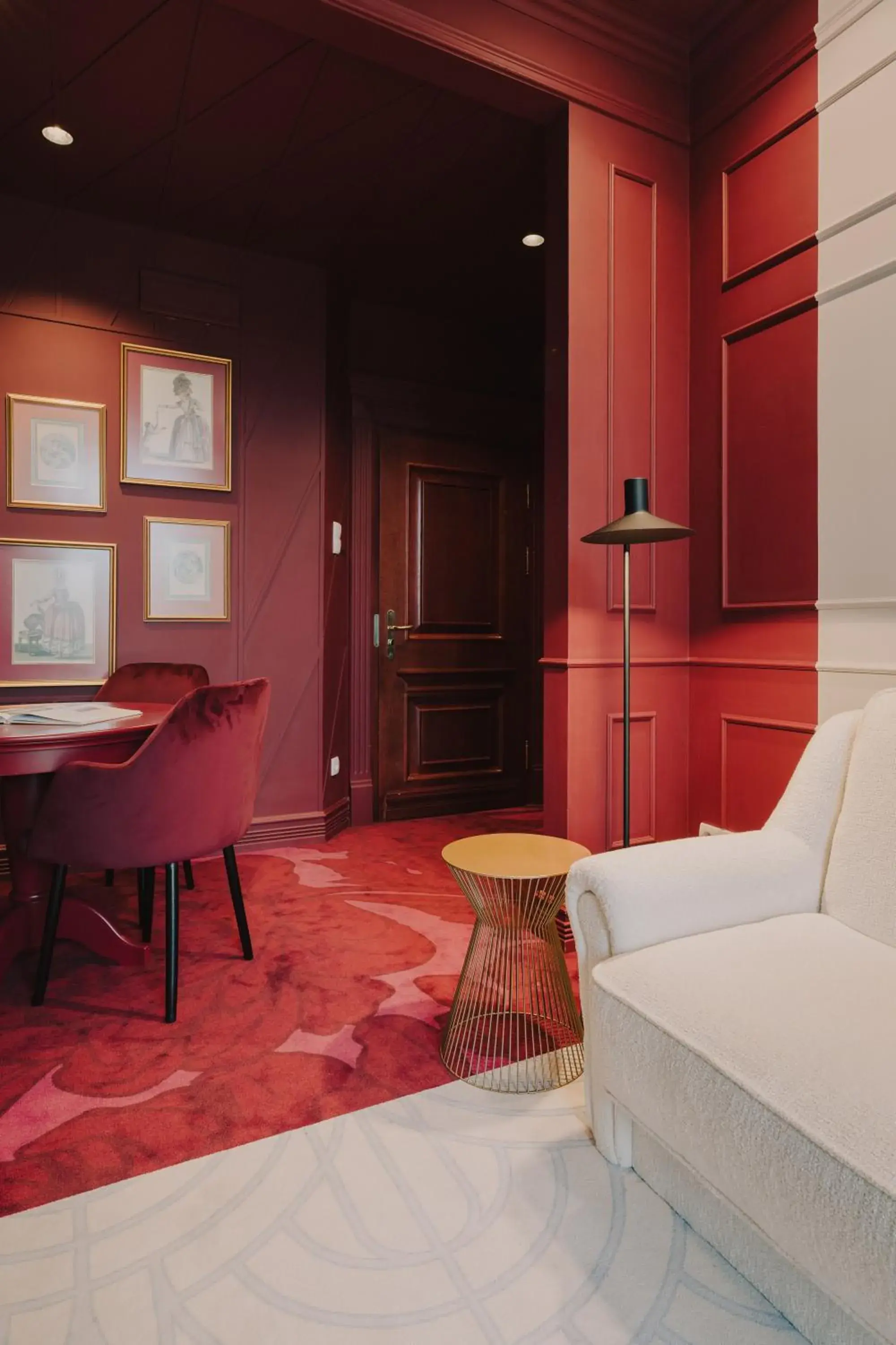 Living room, Bed in Zamek Łeba Boutique & Spa Living room, Bed in Zamek Łeba Boutique & Spa