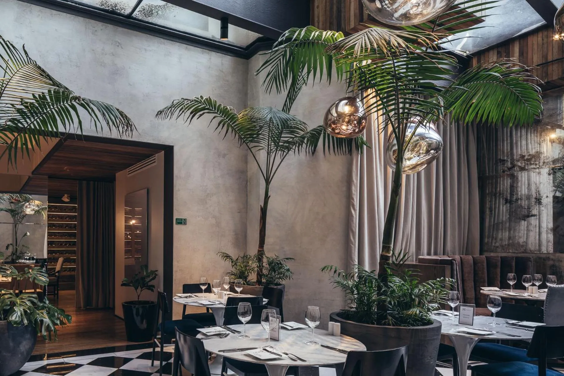 Restaurant/places to eat in Hotel Magnolia Santiago