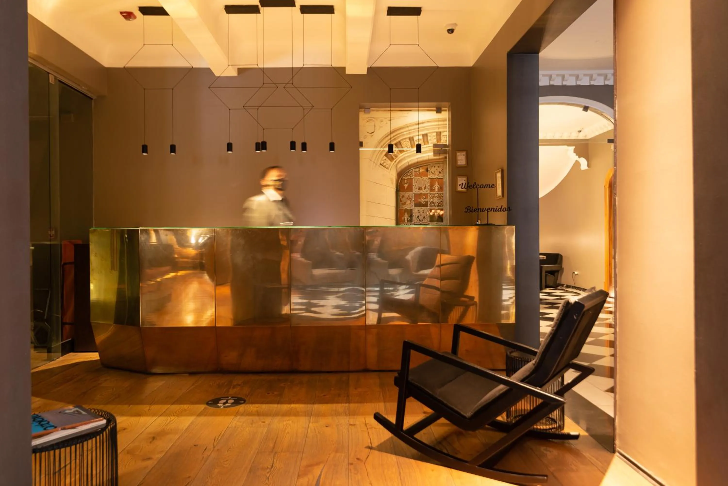 Lobby or reception in Hotel Magnolia Santiago