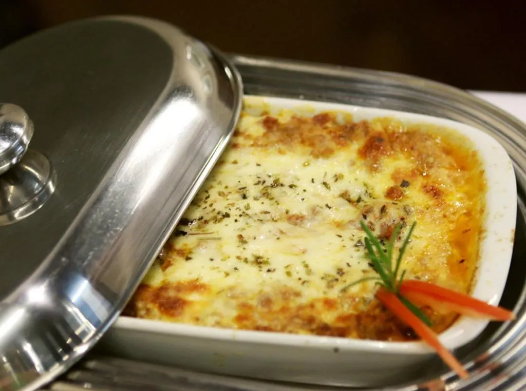 Food close-up in Village Hotel