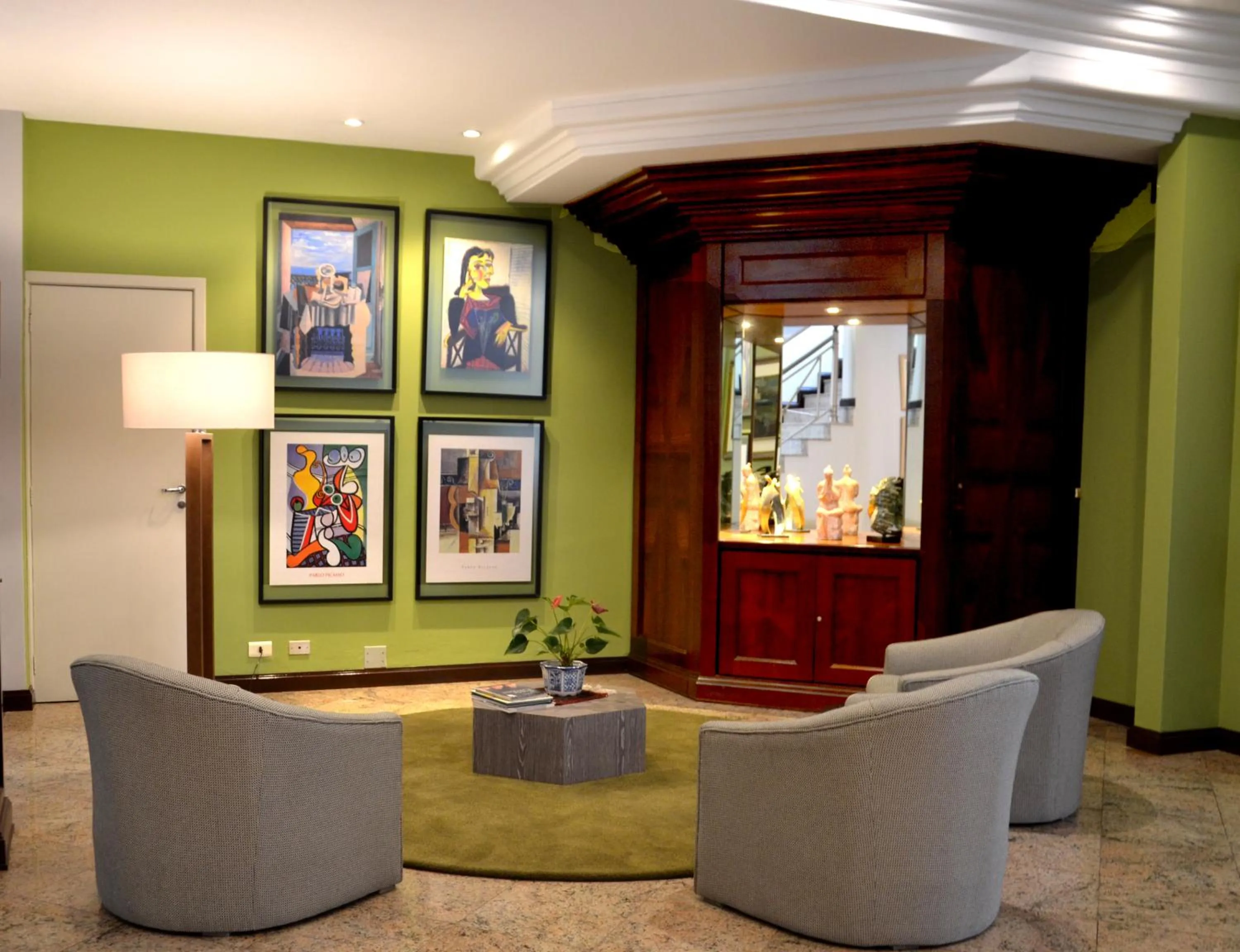 Lobby or reception in Village Hotel