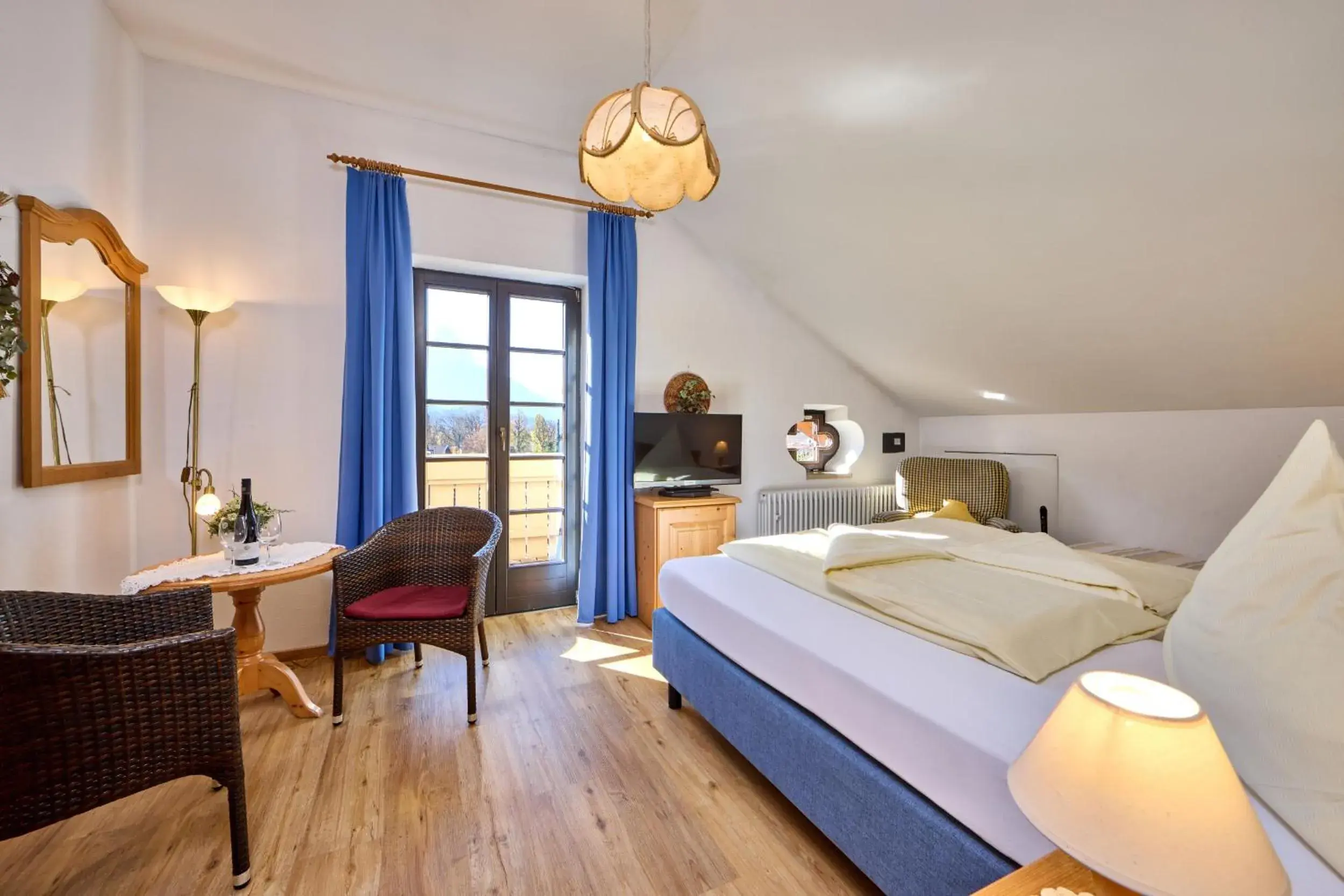 Family Room with Balcony in Hotel Drei Mohren Family Room with Balcony in Hotel Drei Mohren