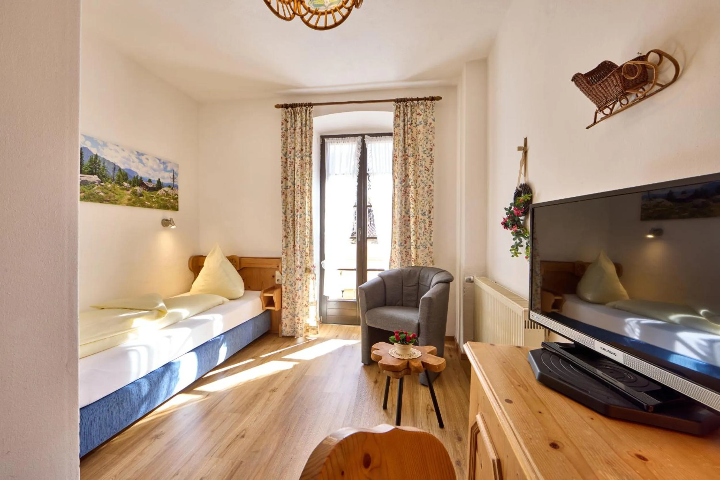 Bed in Hotel Drei Mohren