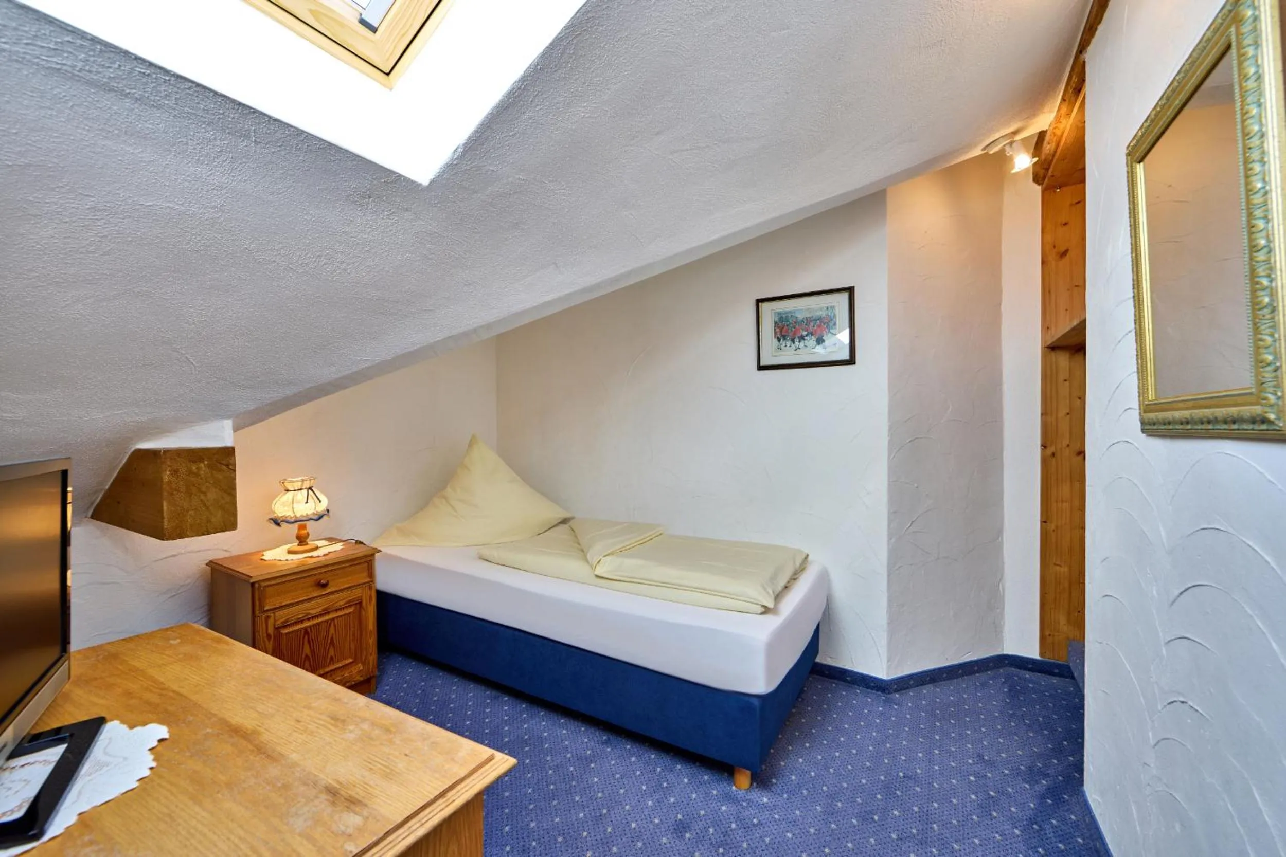 Bed in Hotel Drei Mohren