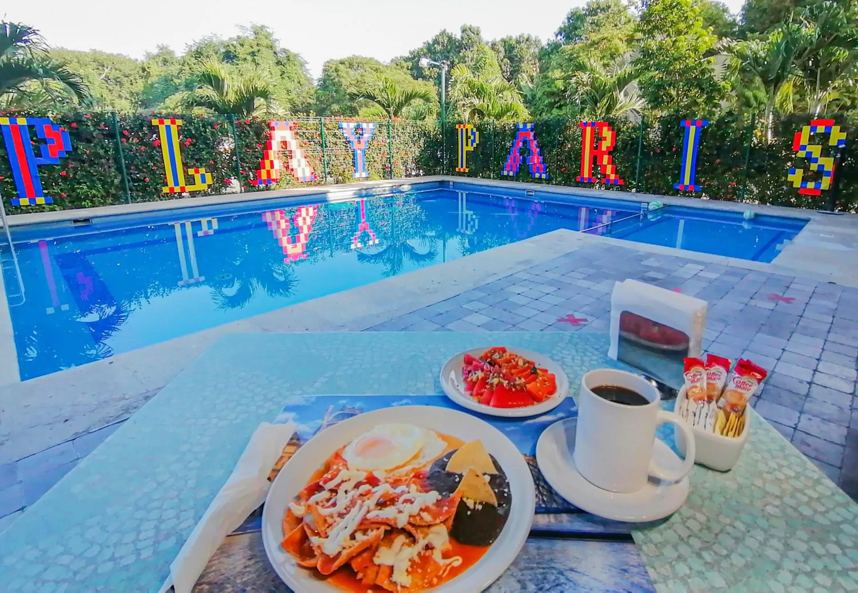 Food close-up in Paris FC Express