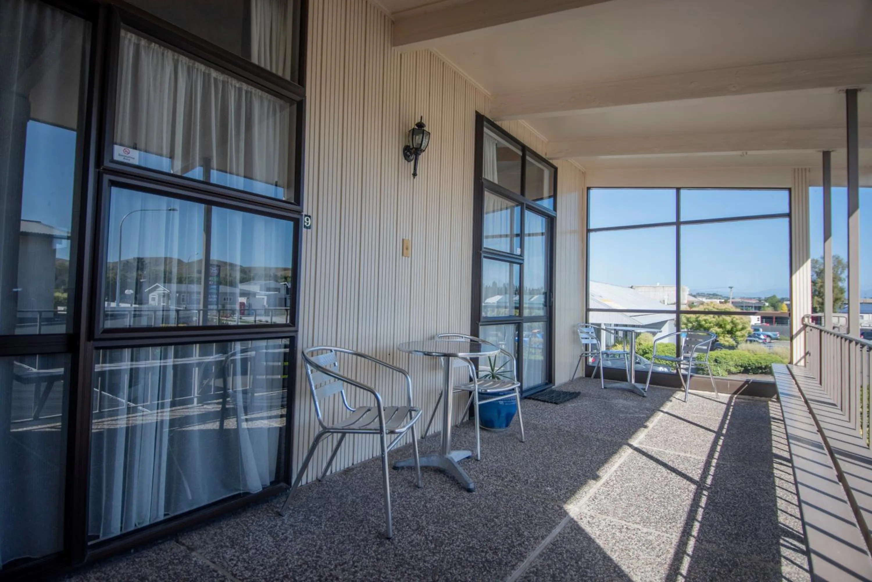 Balcony/Terrace in Tuki Tuki Motel