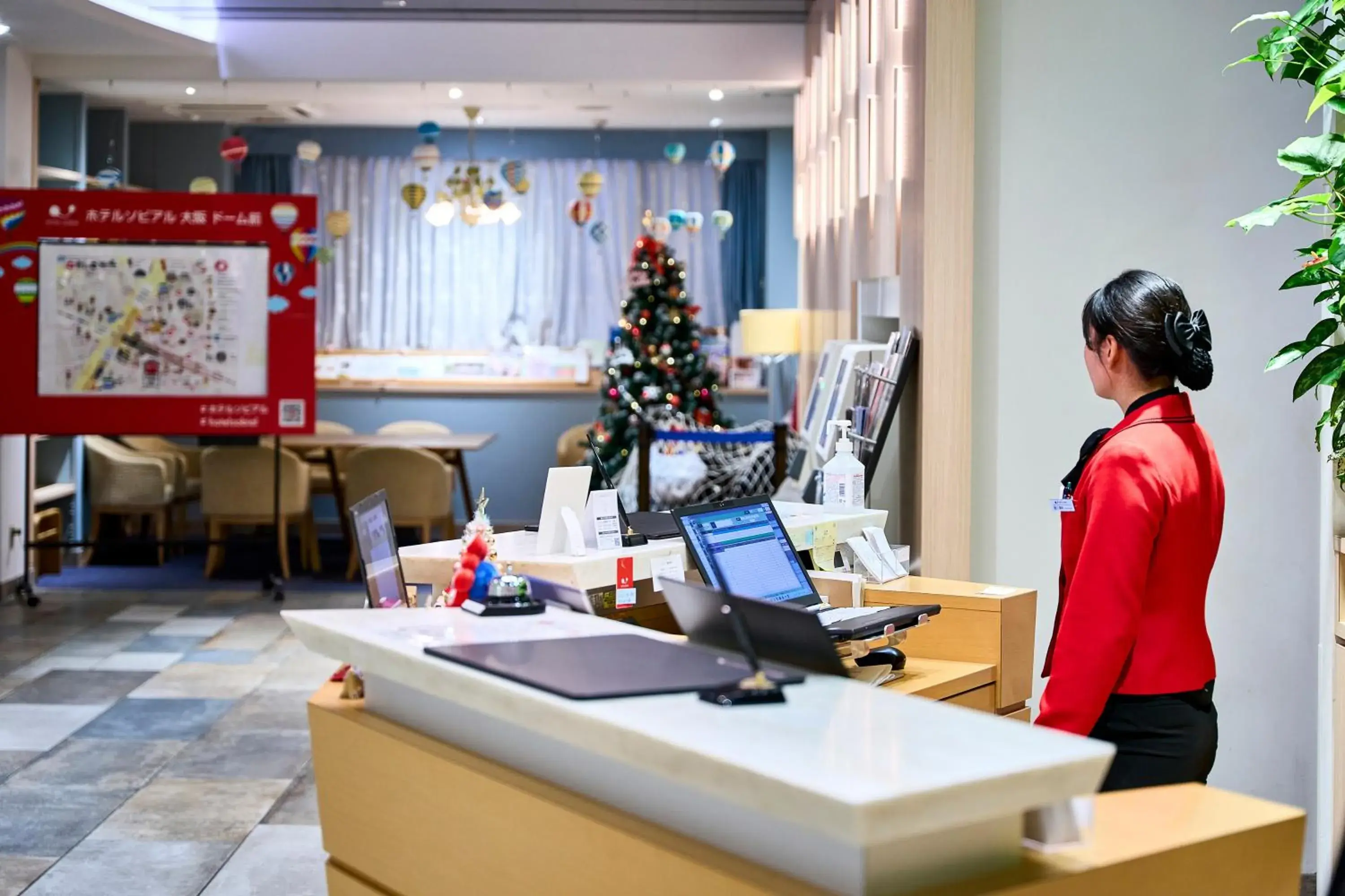Lobby or reception in Hotel Sobial Osaka Dome Lobby or reception in Hotel Sobial Osaka Dome