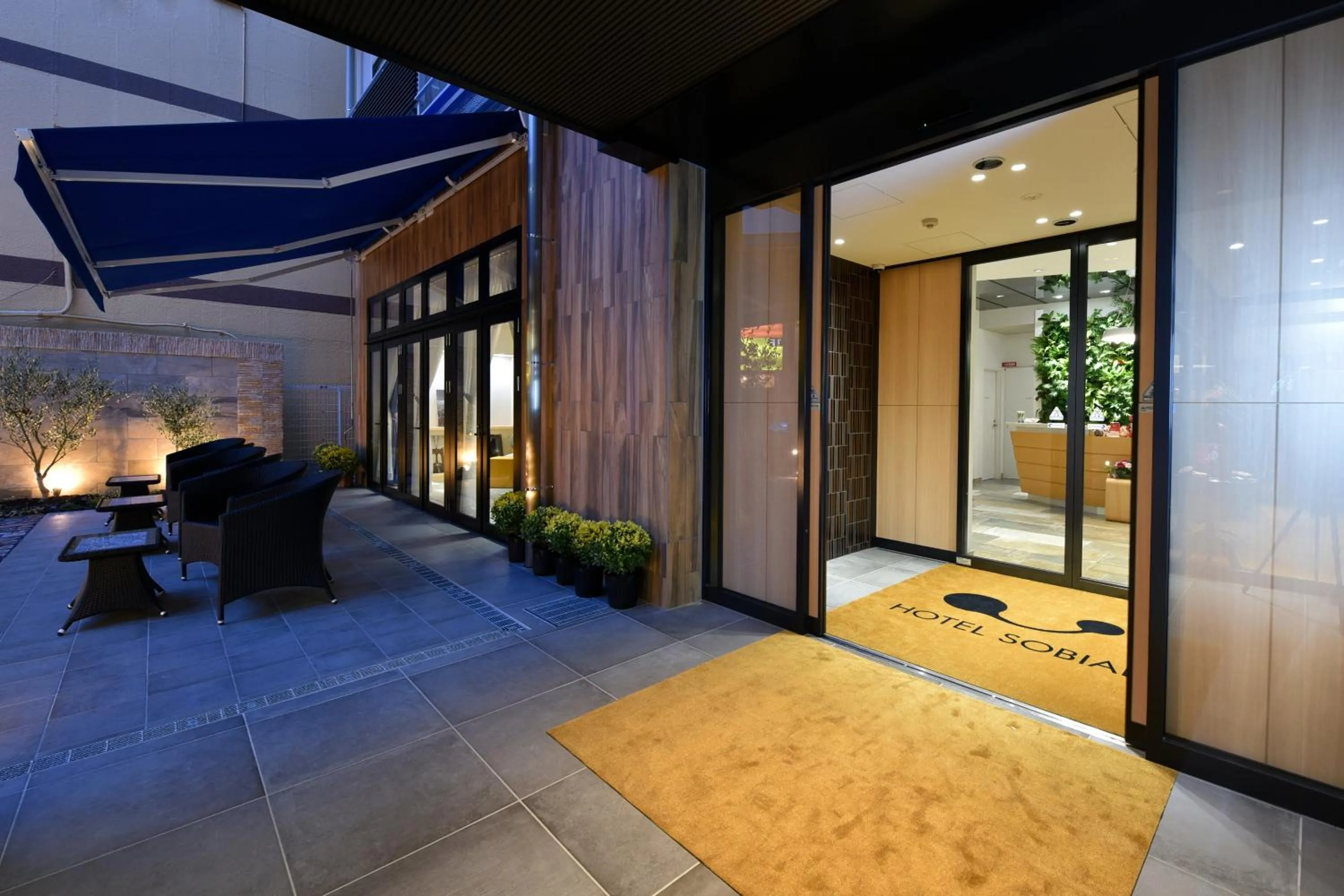 Balcony/Terrace in Hotel Sobial Osaka Dome