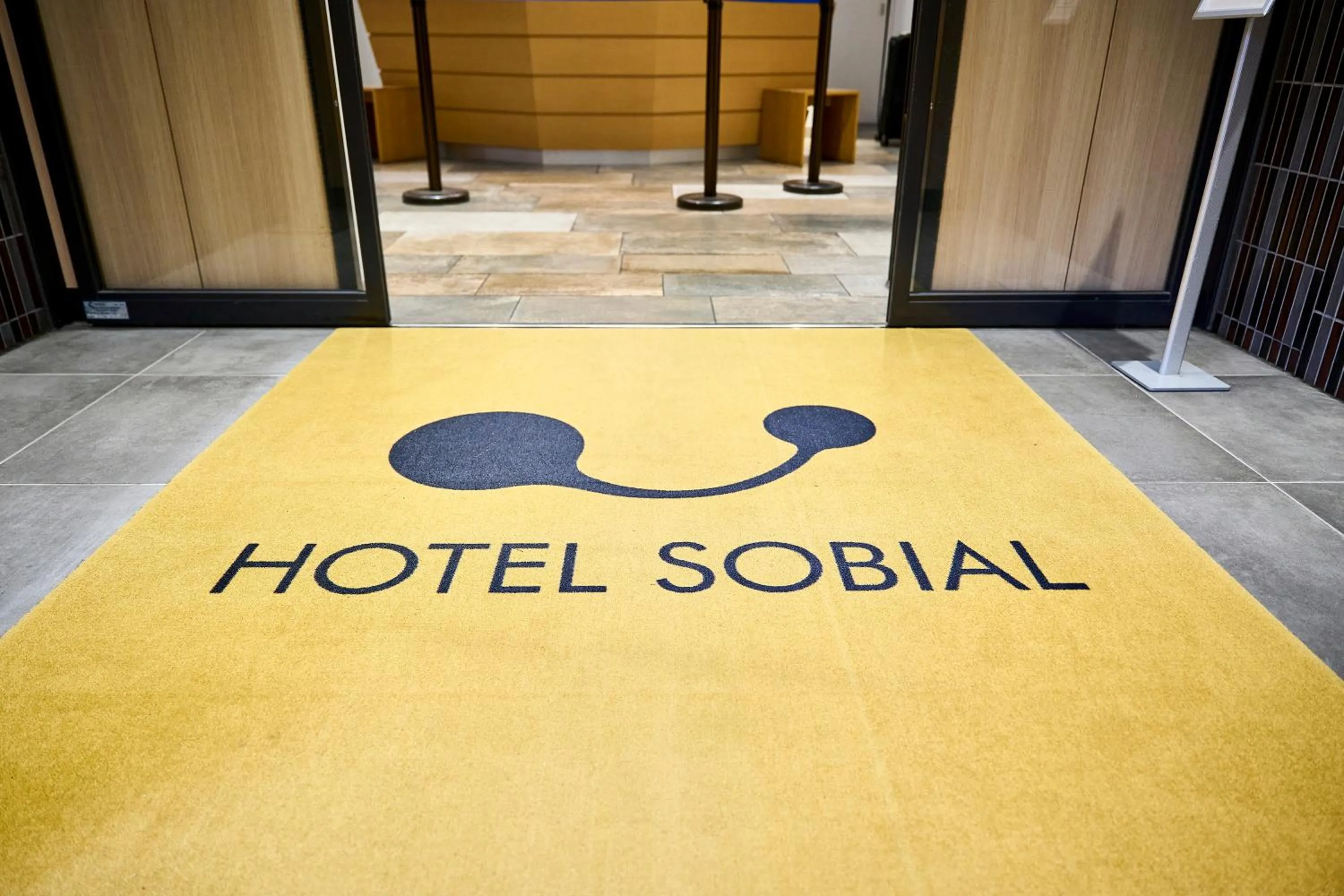 Logo/Certificate/Sign in Hotel Sobial Osaka Dome