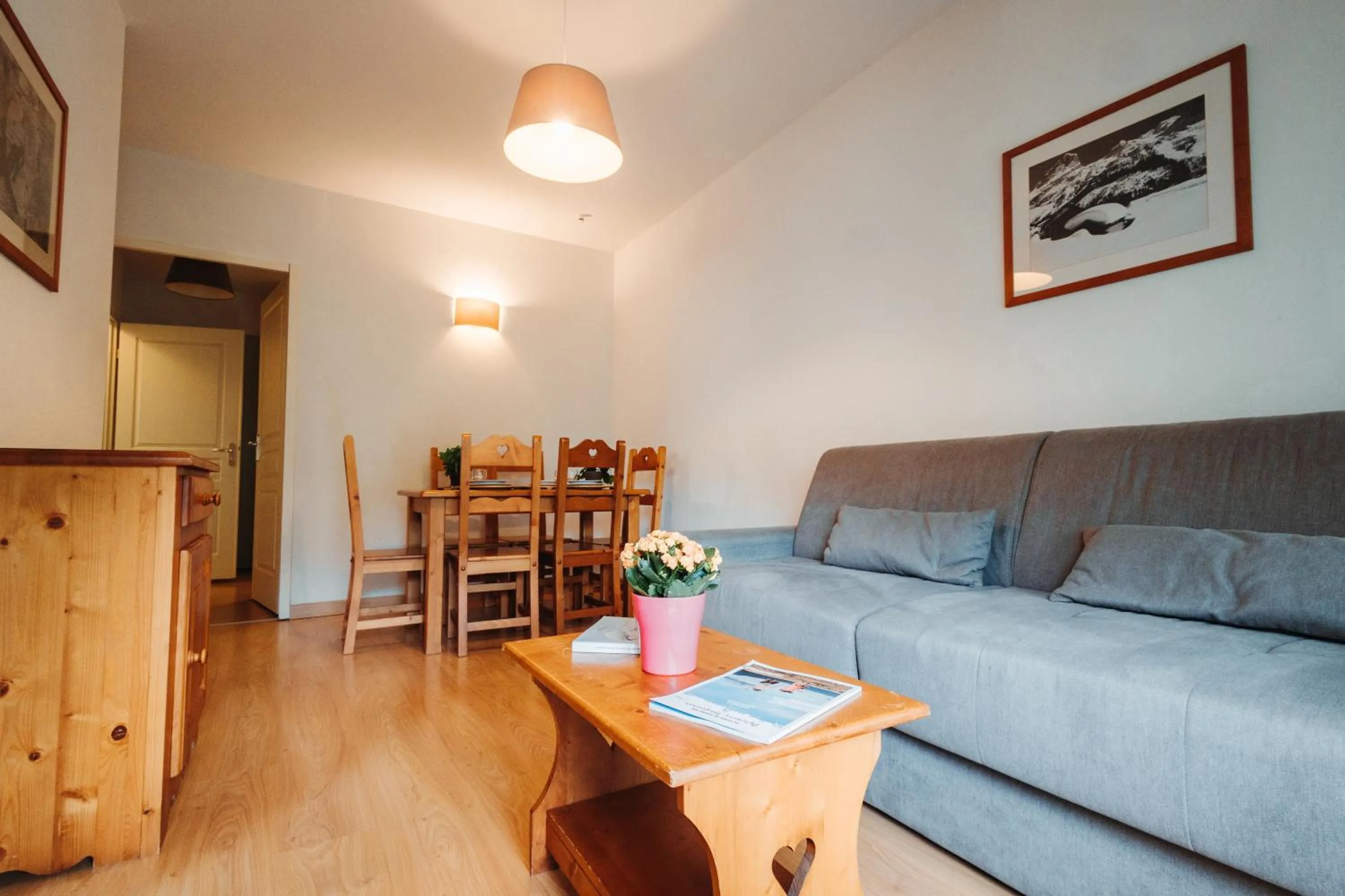 Living room in Vacancéole - Le Domaine de la Vallée d'Ax