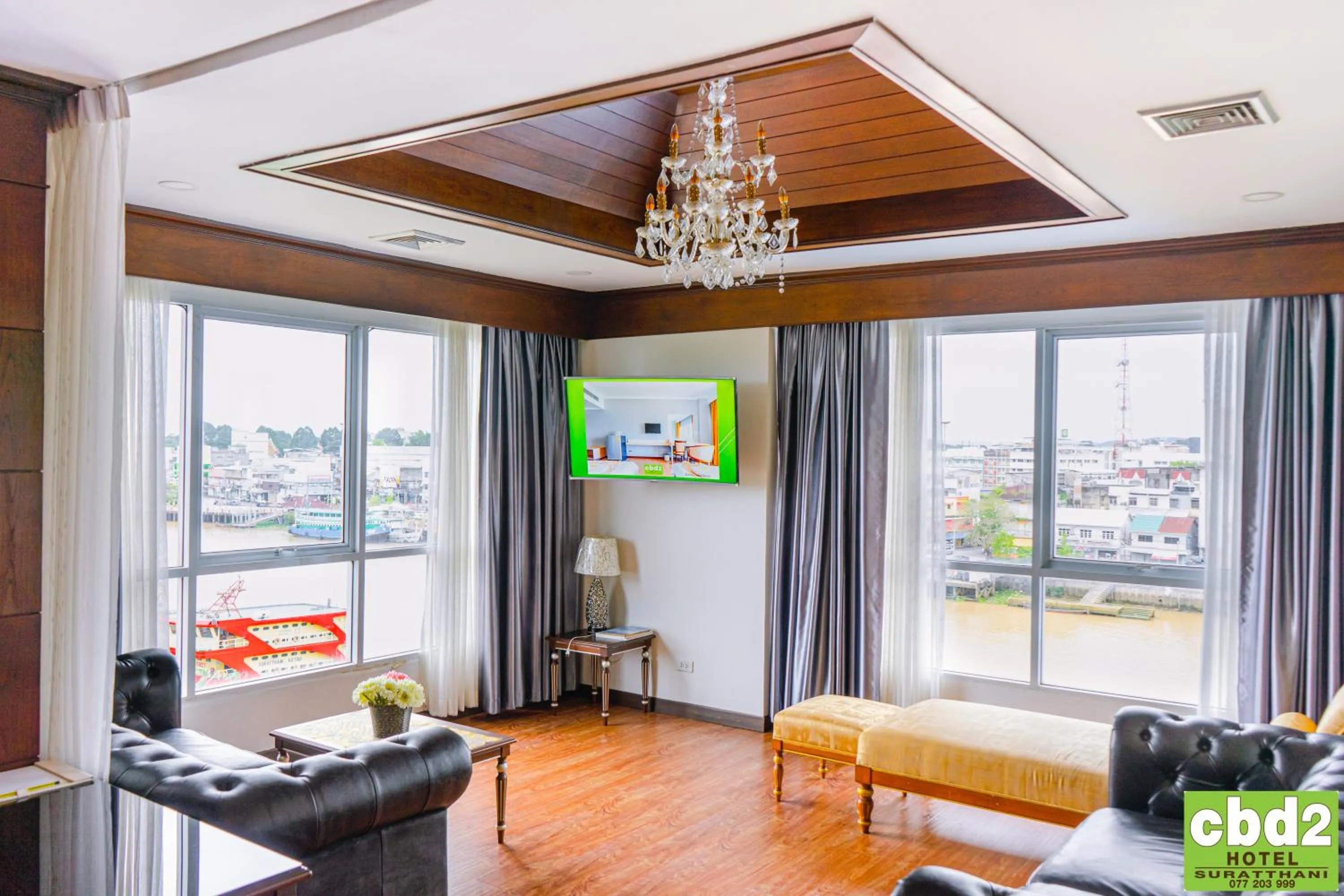 Living room in CBD 2 Hotel