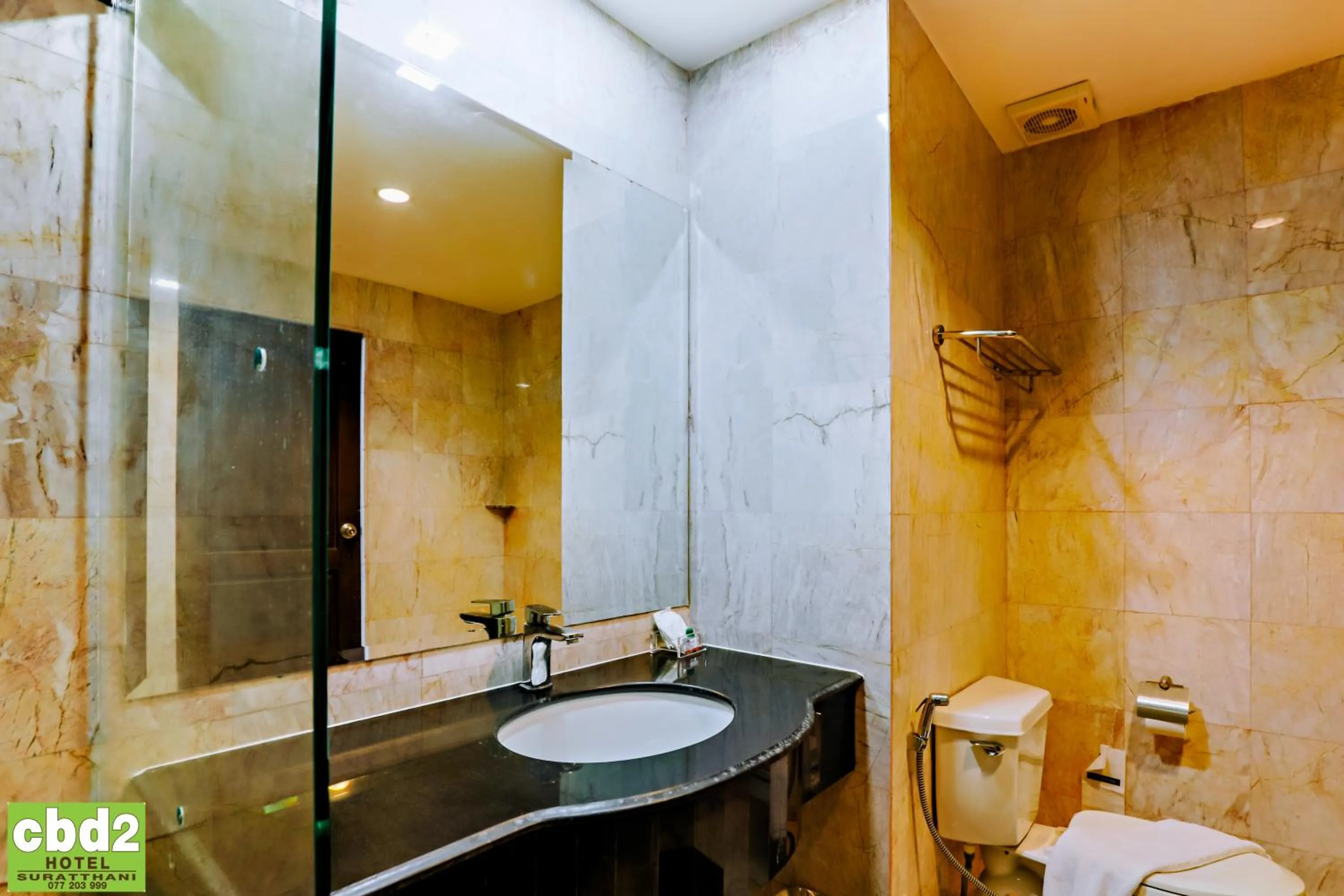 Bathroom in CBD 2 Hotel