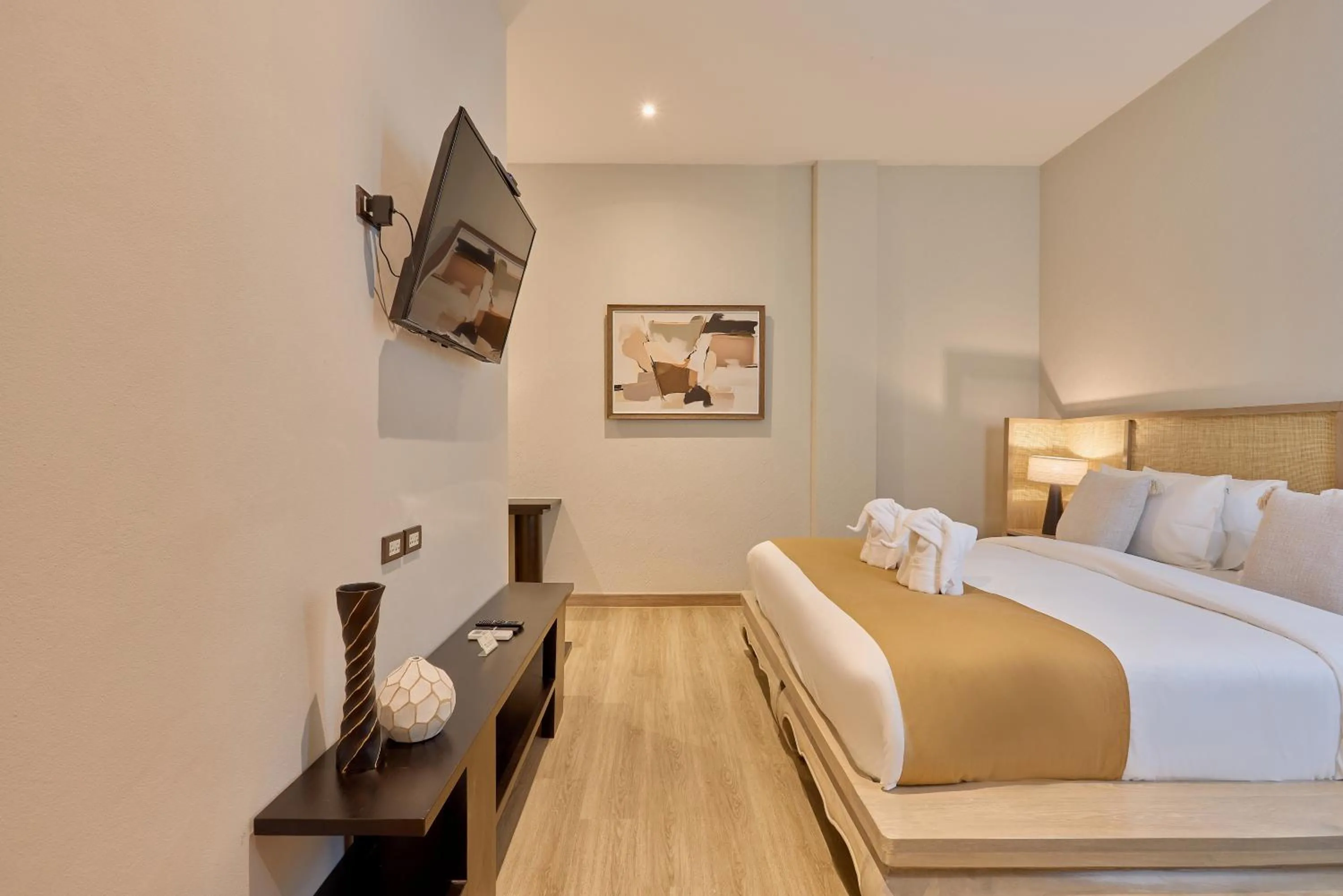 Bed in Ten Boutique Hotel Chiangmai