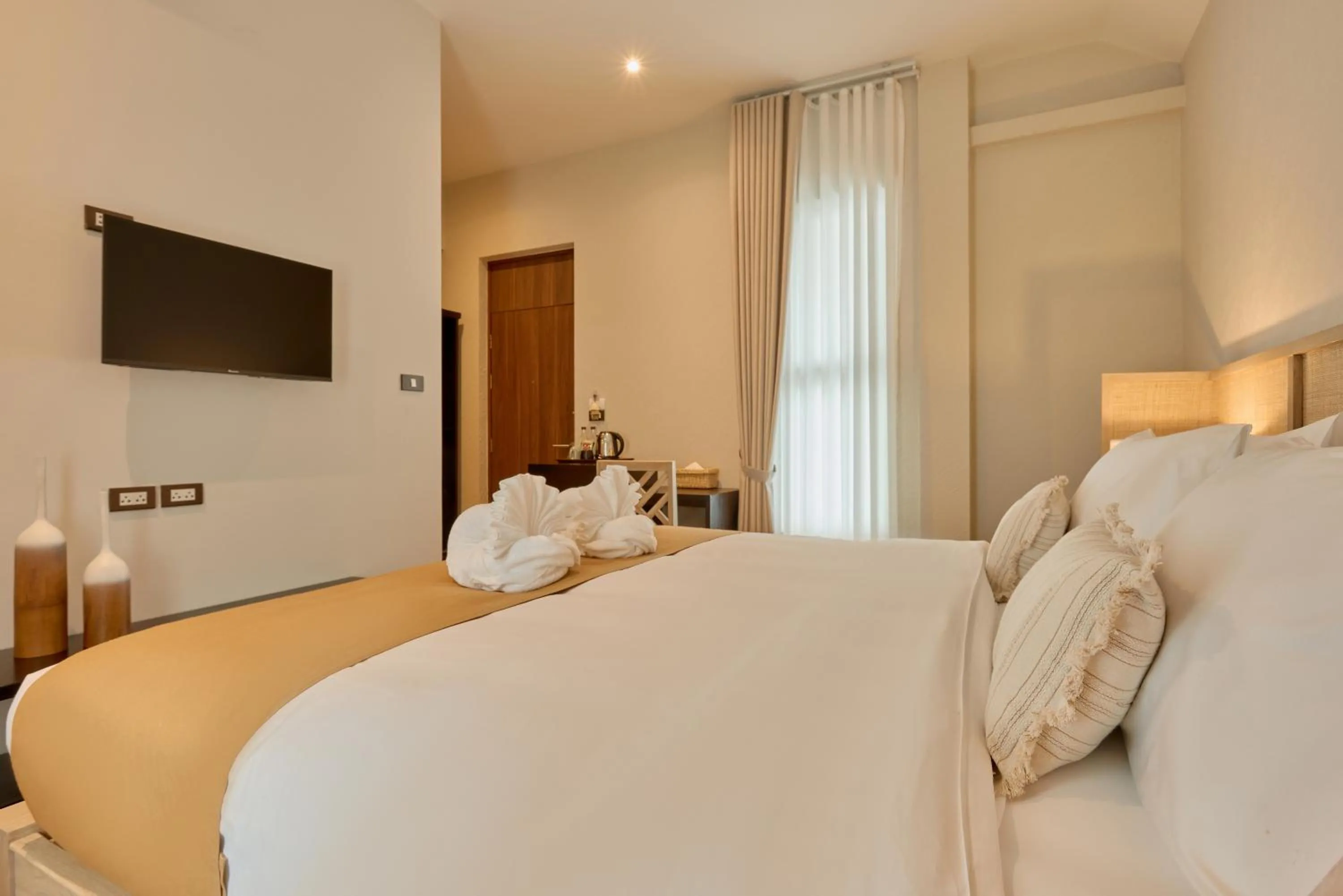 Bed in Ten Boutique Hotel Chiangmai