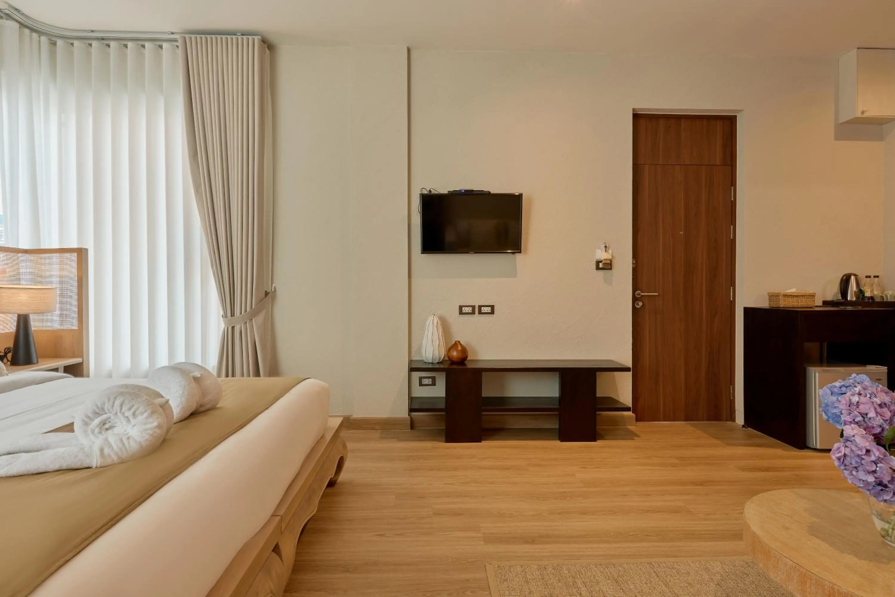 Bed in Ten Boutique Hotel Chiangmai