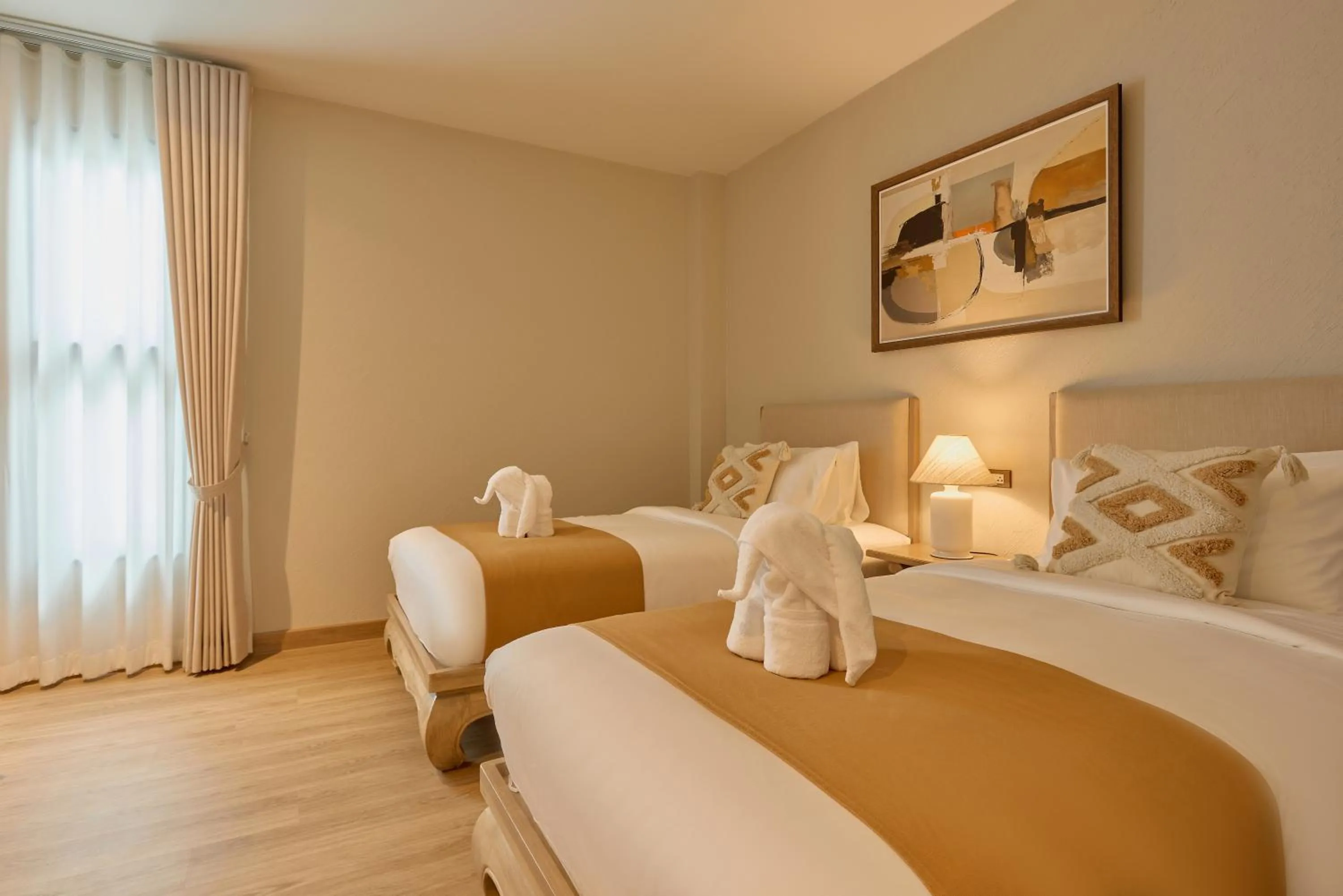 Bed in Ten Boutique Hotel Chiangmai