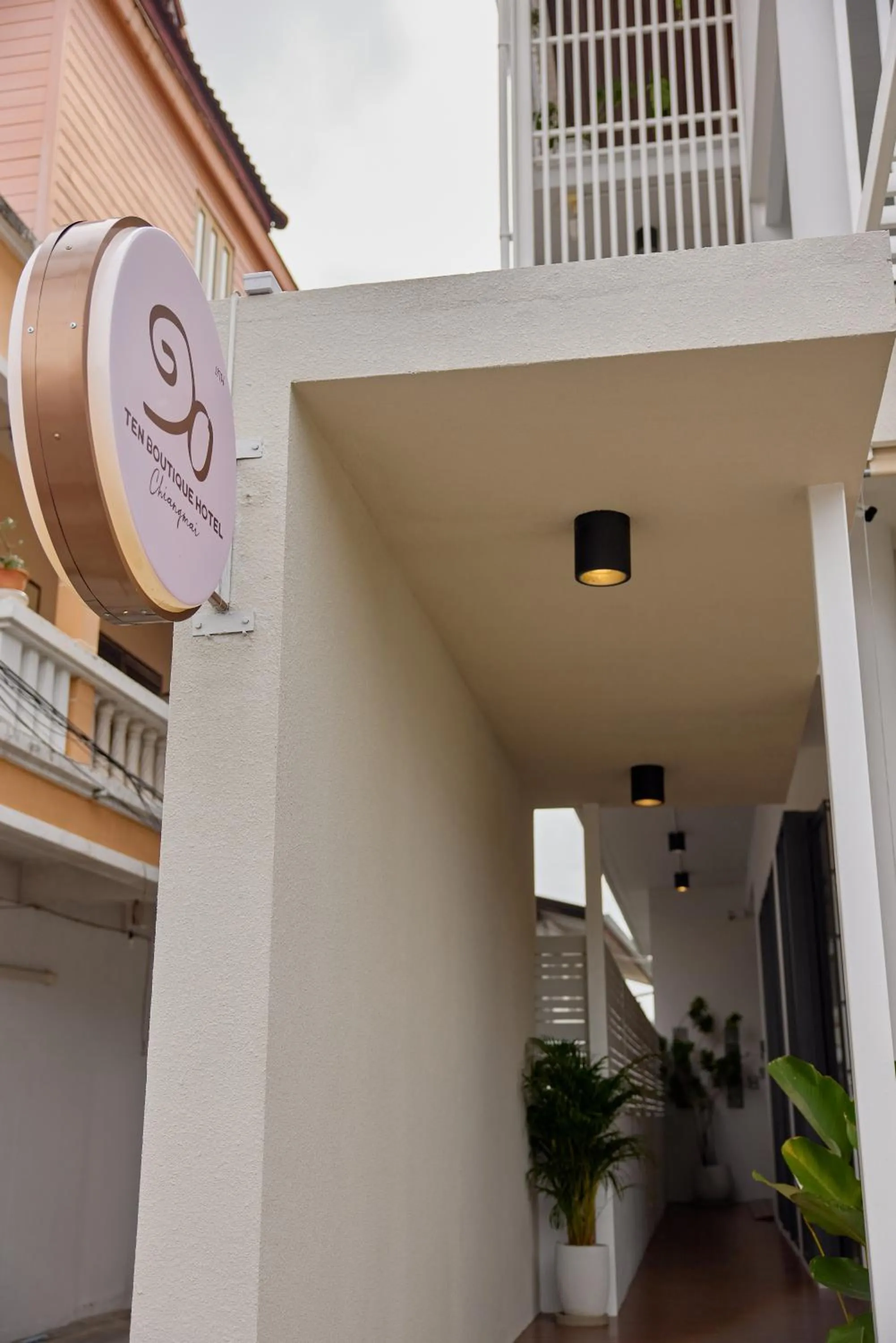 Property building in Ten Boutique Hotel Chiangmai