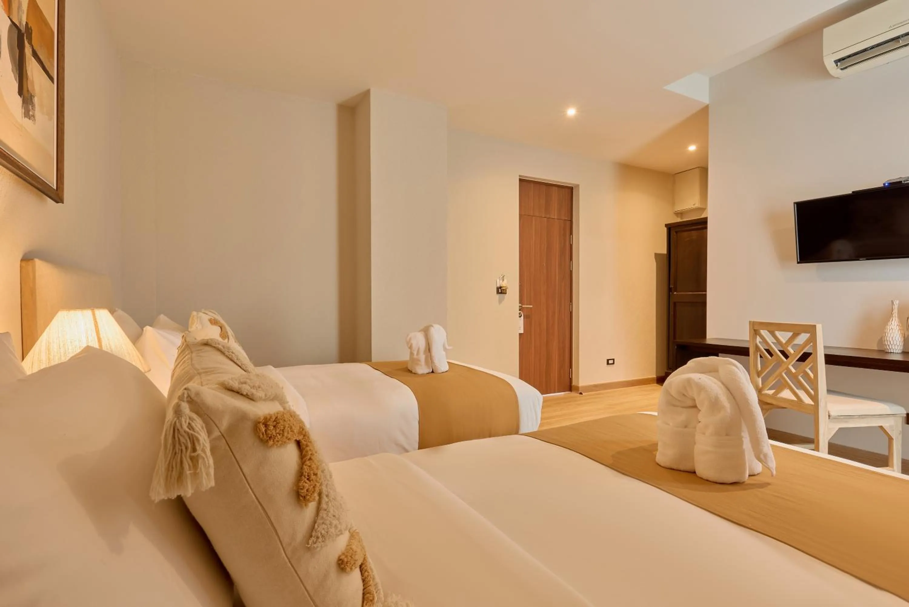 Bed in Ten Boutique Hotel Chiangmai