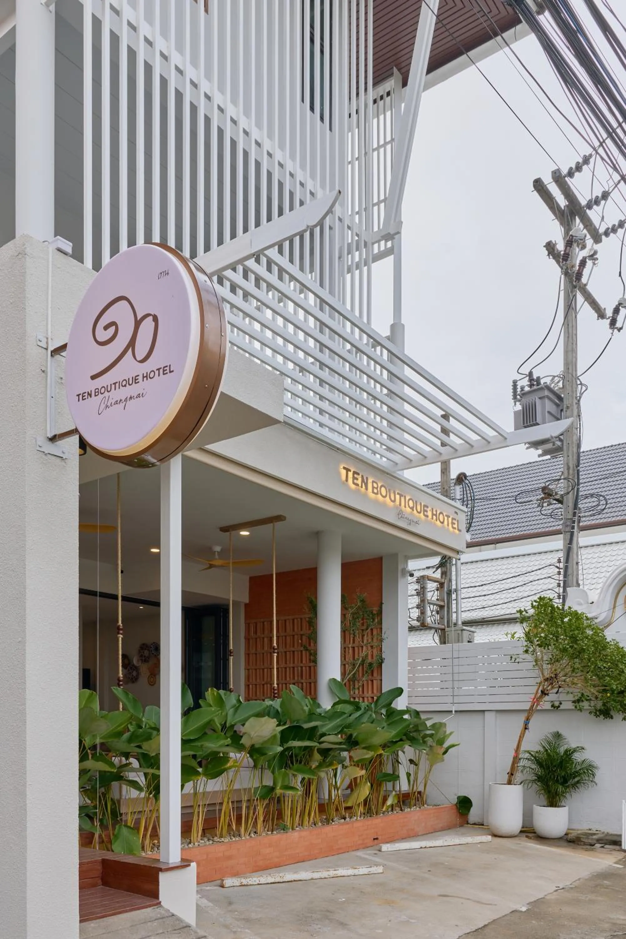Property building in Ten Boutique Hotel Chiangmai