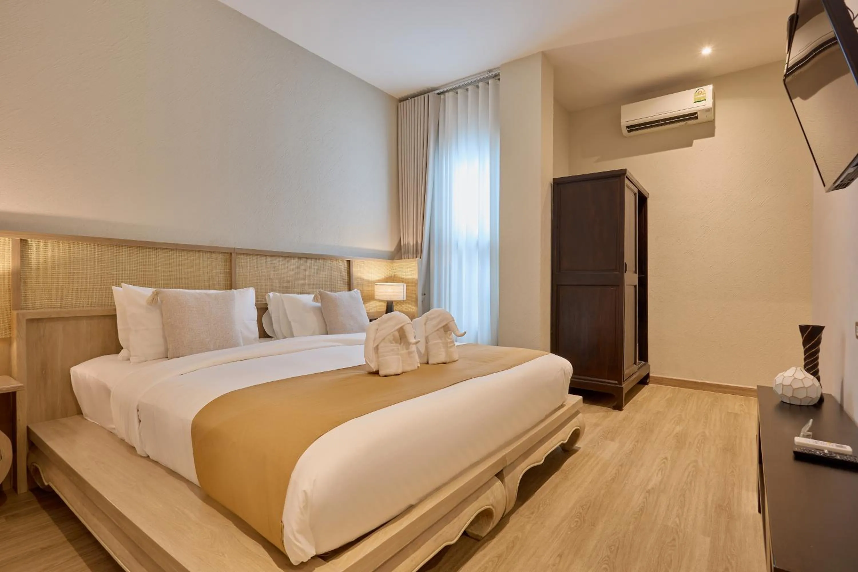 Bed in Ten Boutique Hotel Chiangmai