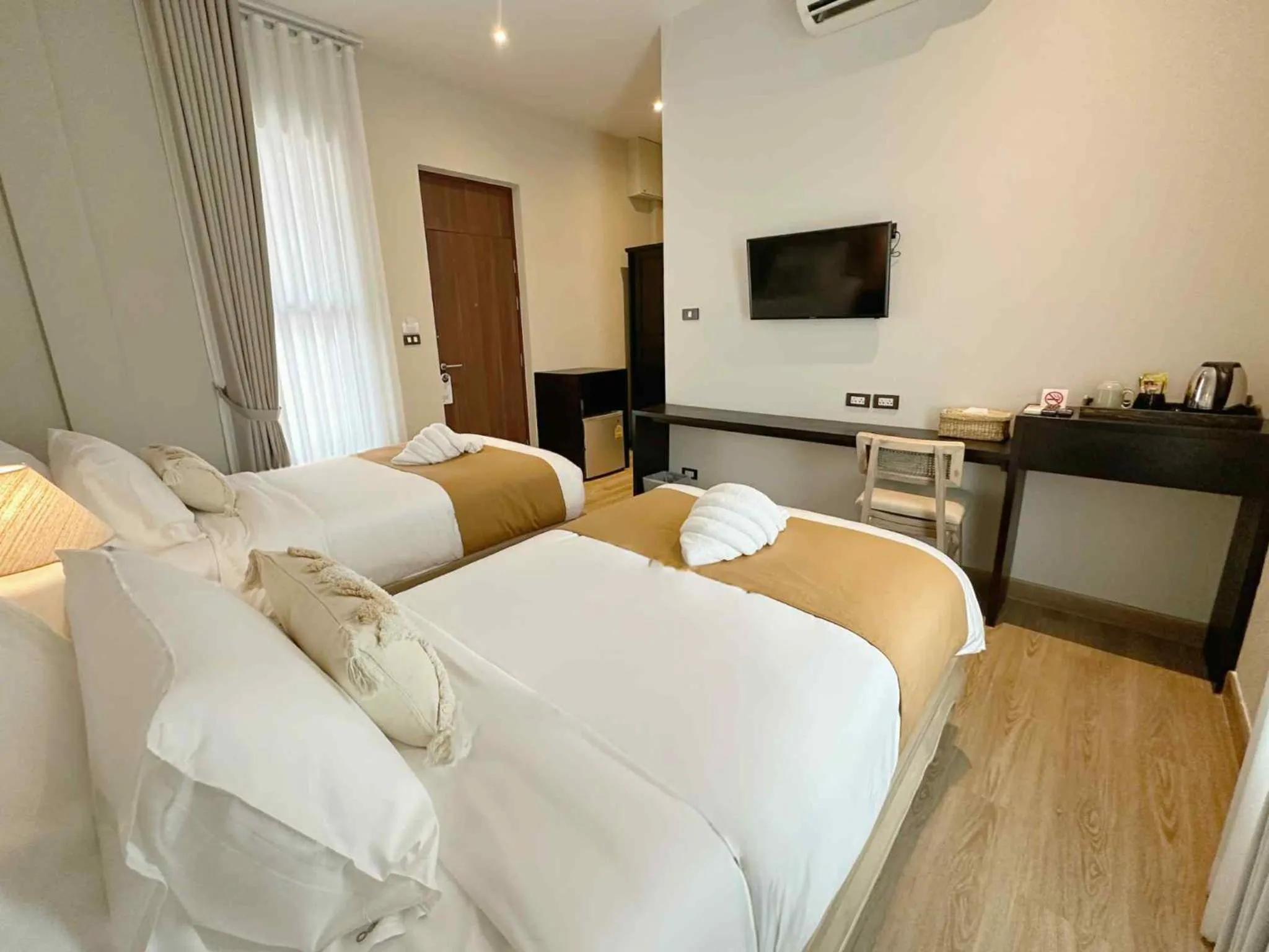 Bed in Ten Boutique Hotel Chiangmai