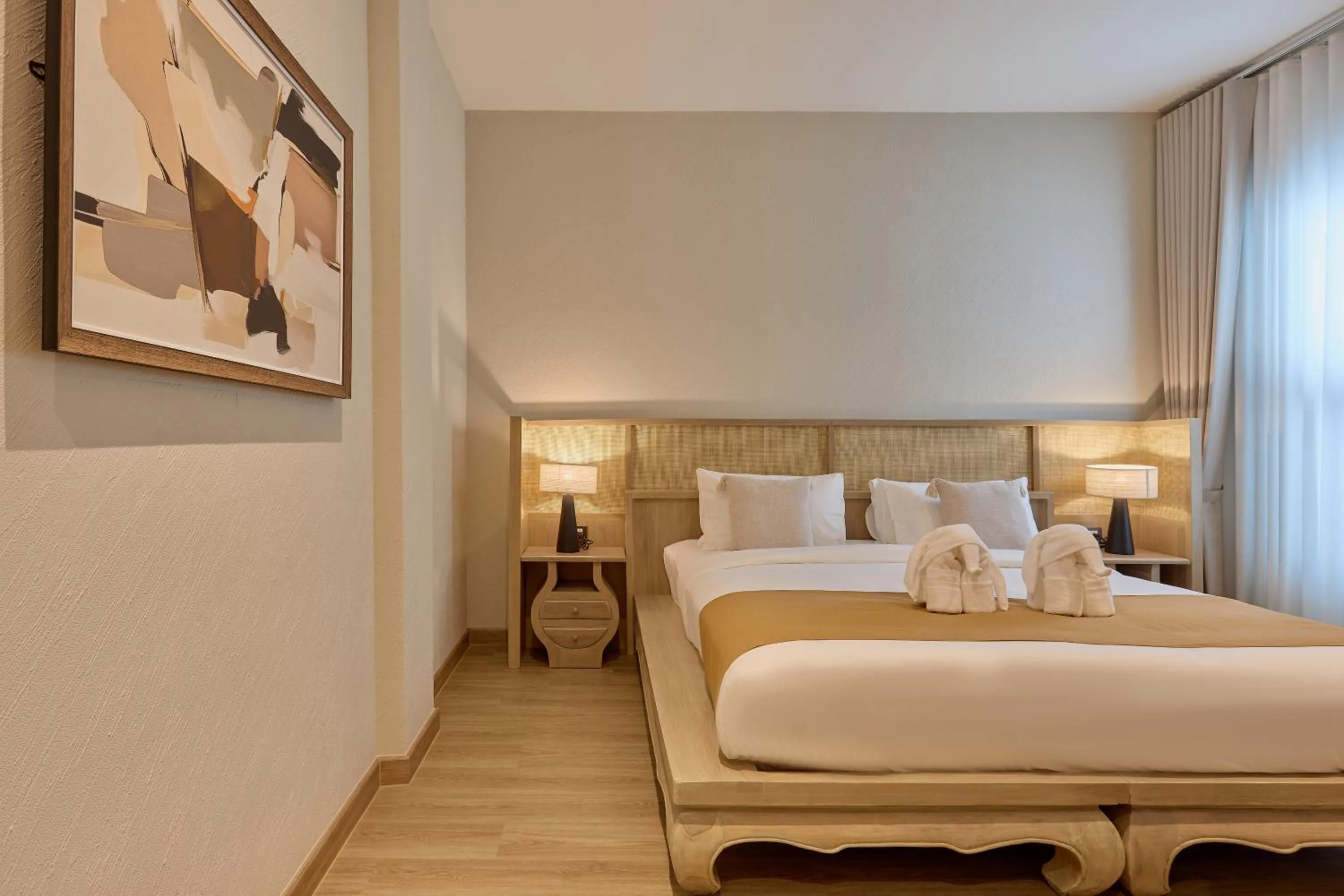 Bed in Ten Boutique Hotel Chiangmai