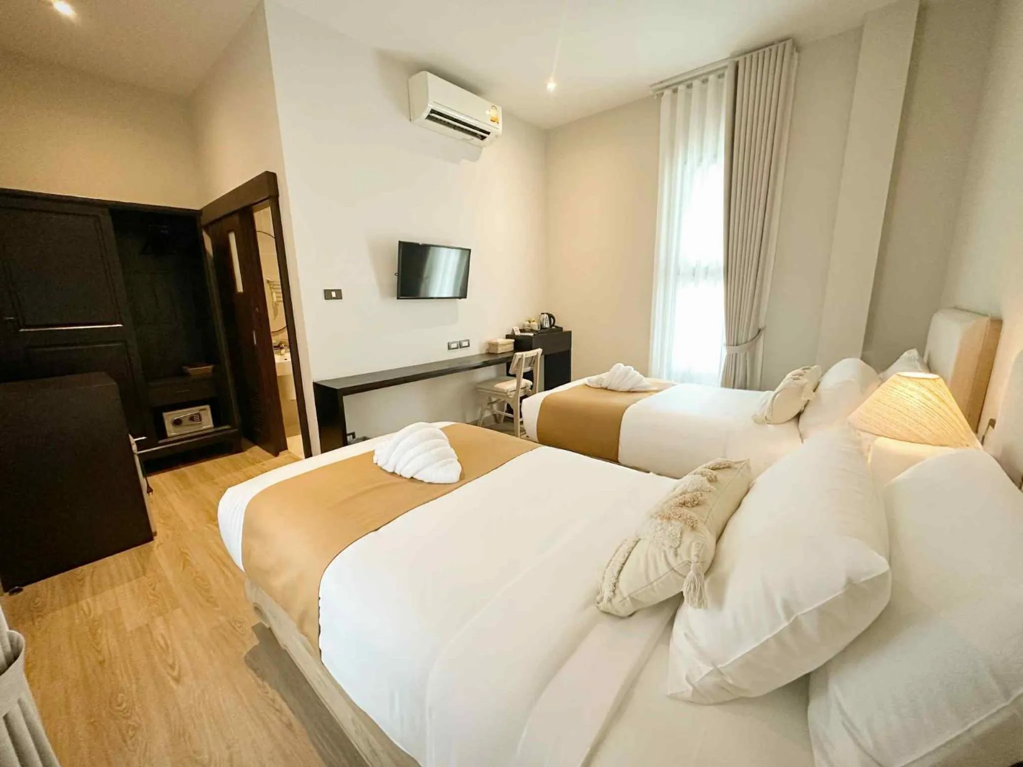 Bed in Ten Boutique Hotel Chiangmai