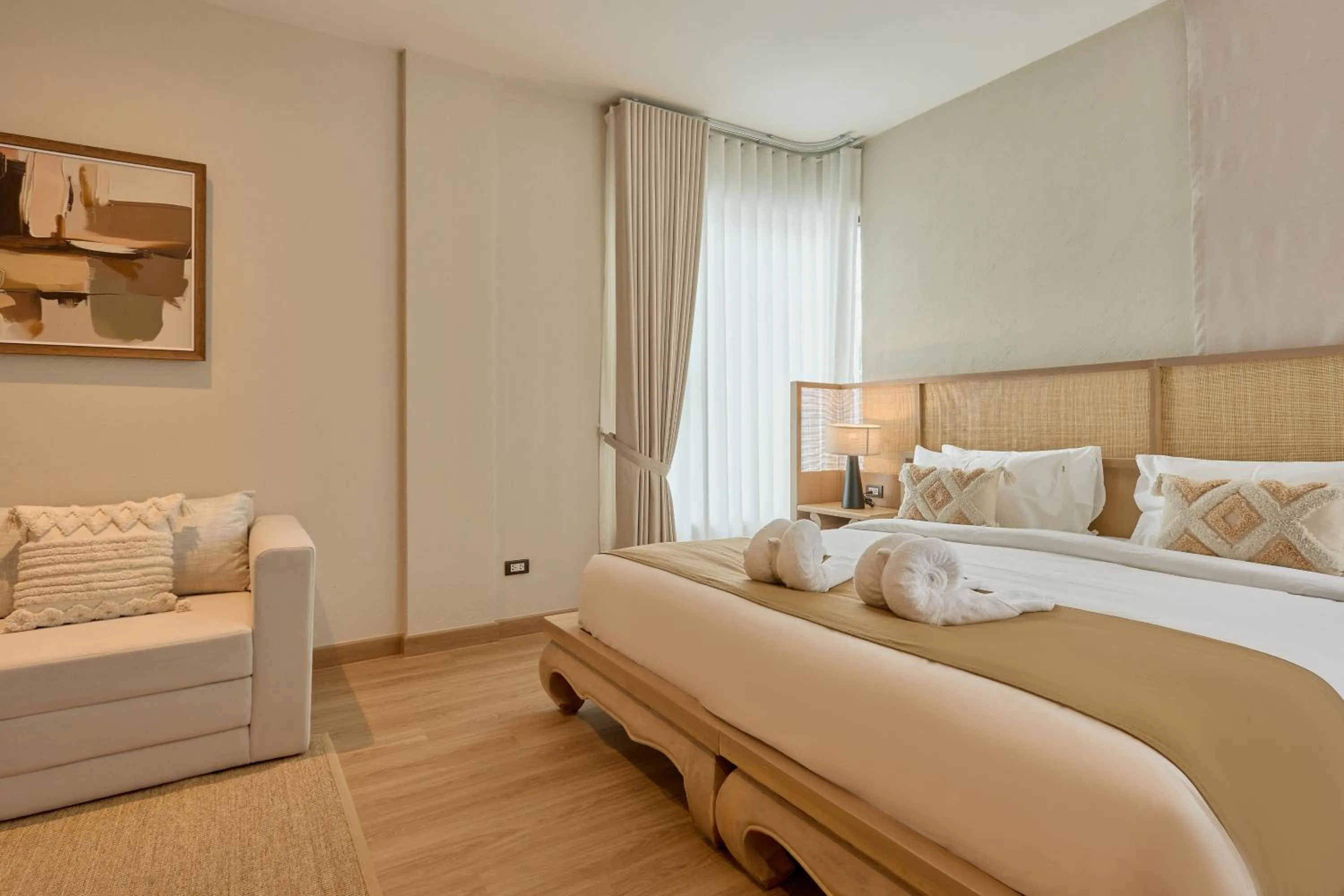 Bed in Ten Boutique Hotel Chiangmai