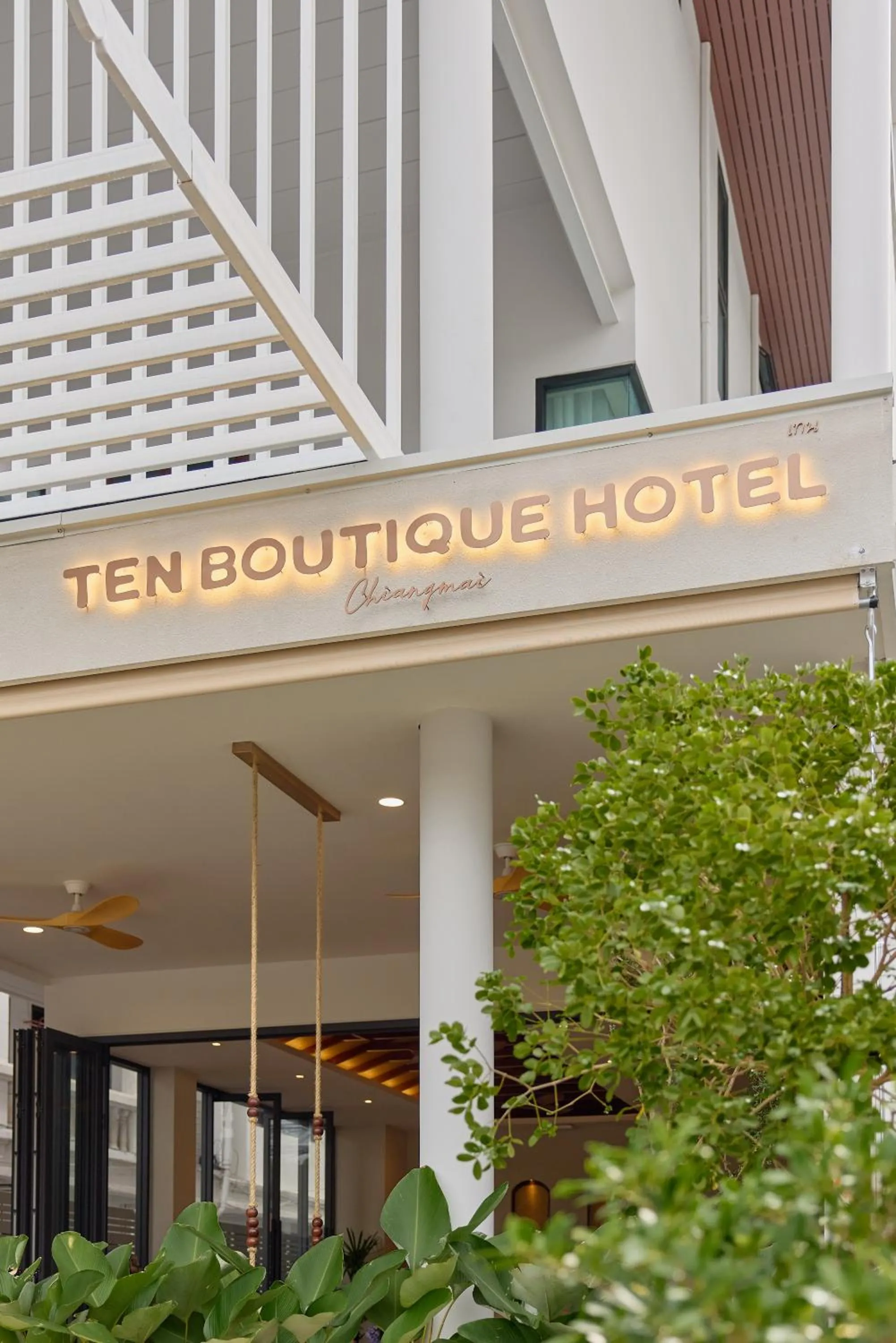 Property building in Ten Boutique Hotel Chiangmai