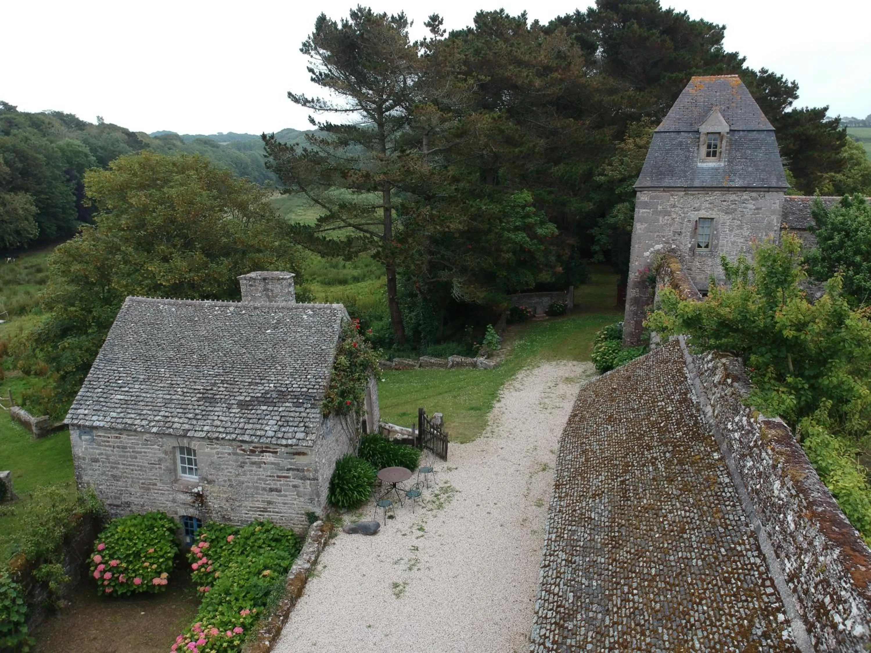 Natural landscape in Les Chambres du Château du Rozel