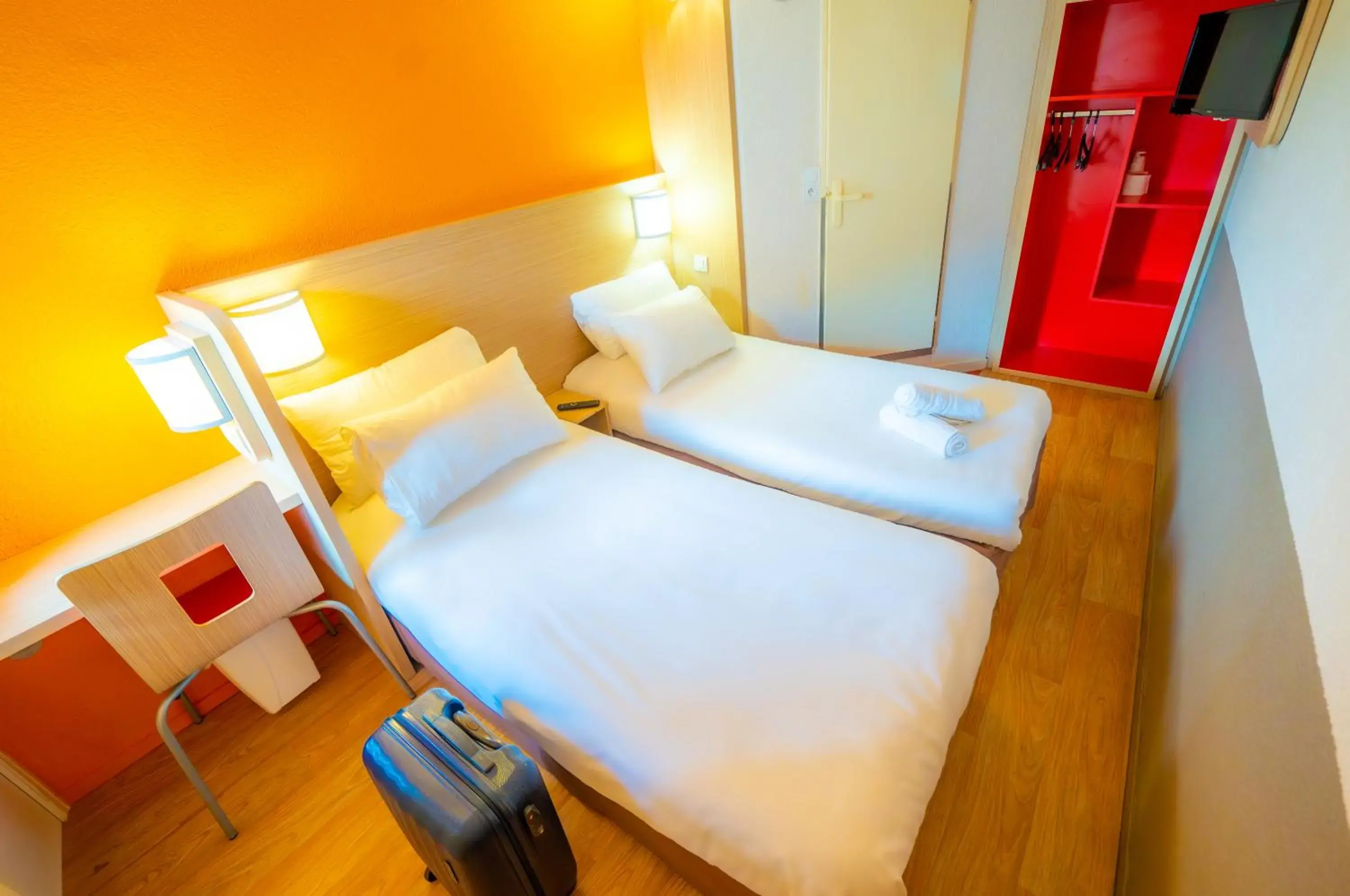 Twin Room in Premiere Classe Auxerre Twin Room in Premiere Classe Auxerre