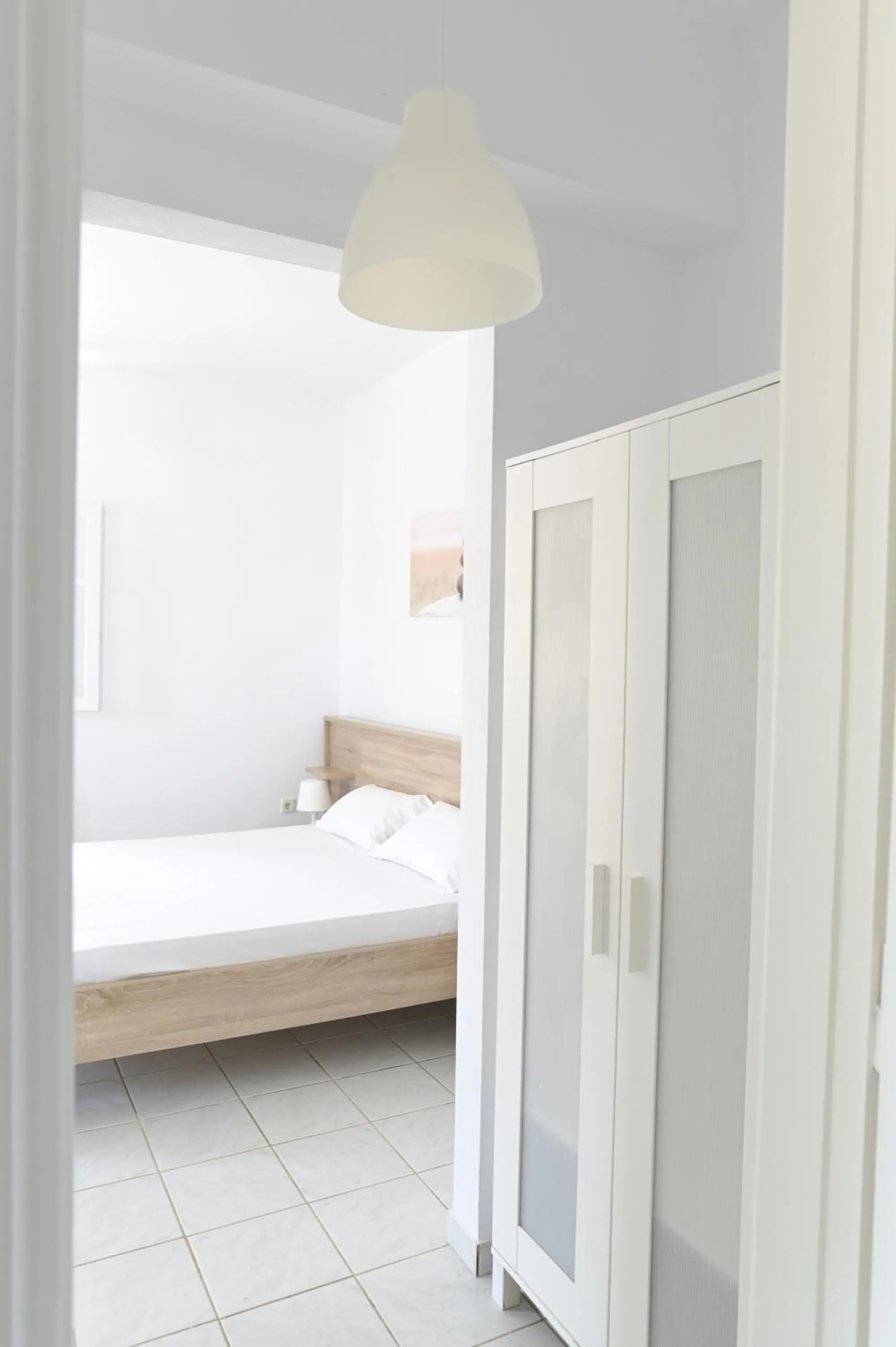 Bedroom, Bed in Nerina Studios Agios Nikitas