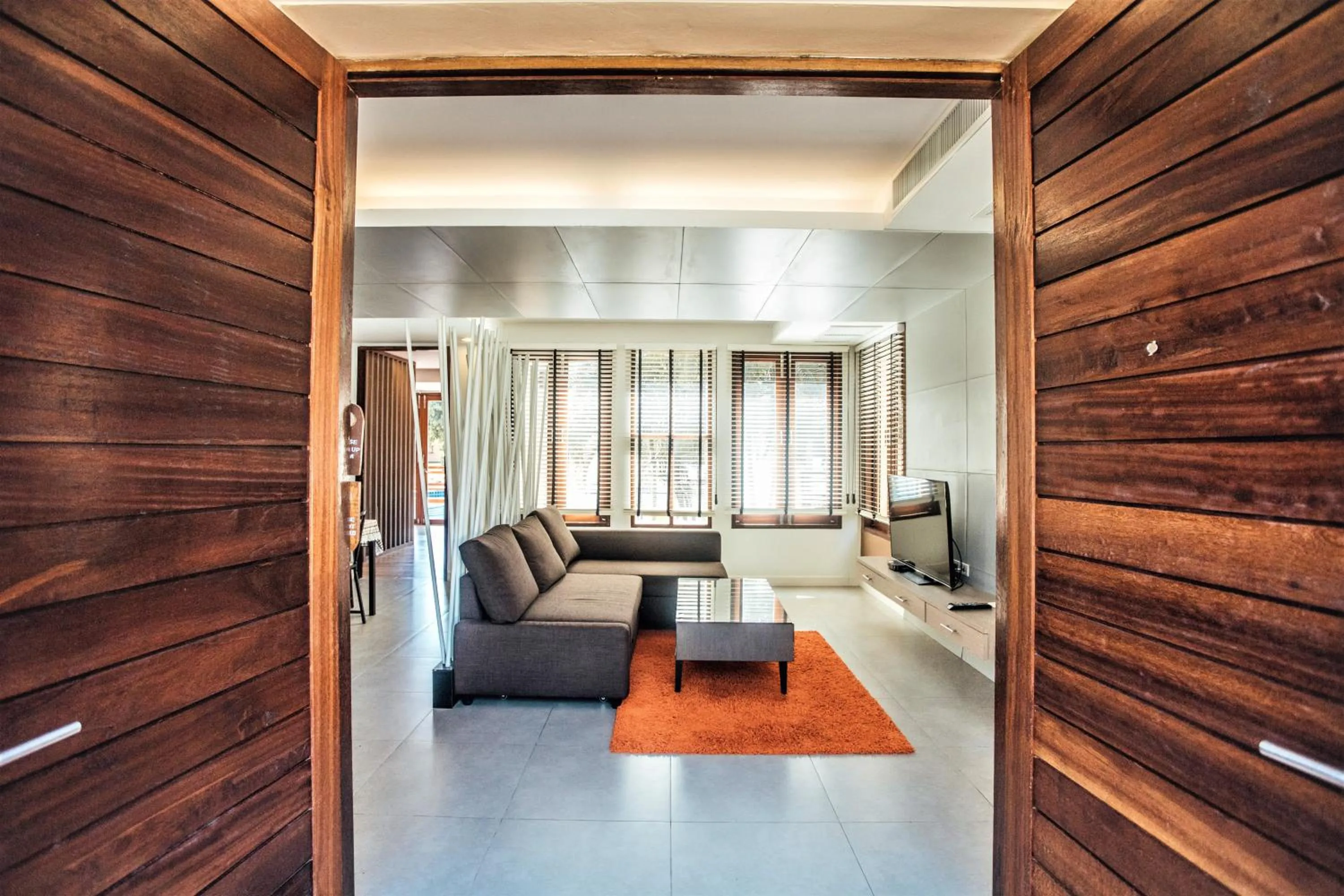 Living room in Elegancy Resort Hua Hin