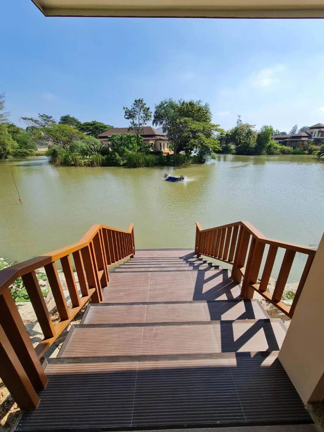Lake view in Elegancy Resort Hua Hin