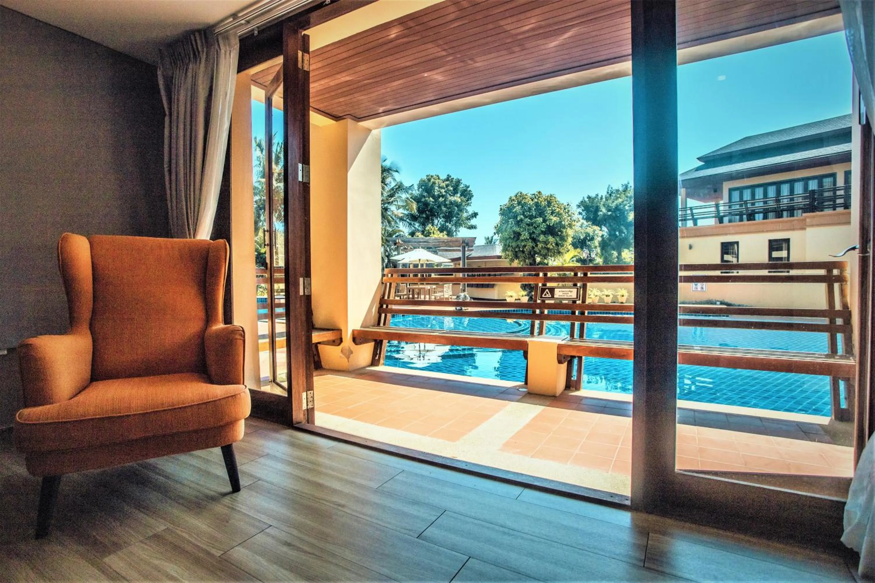 Balcony/Terrace in Elegancy Resort Hua Hin