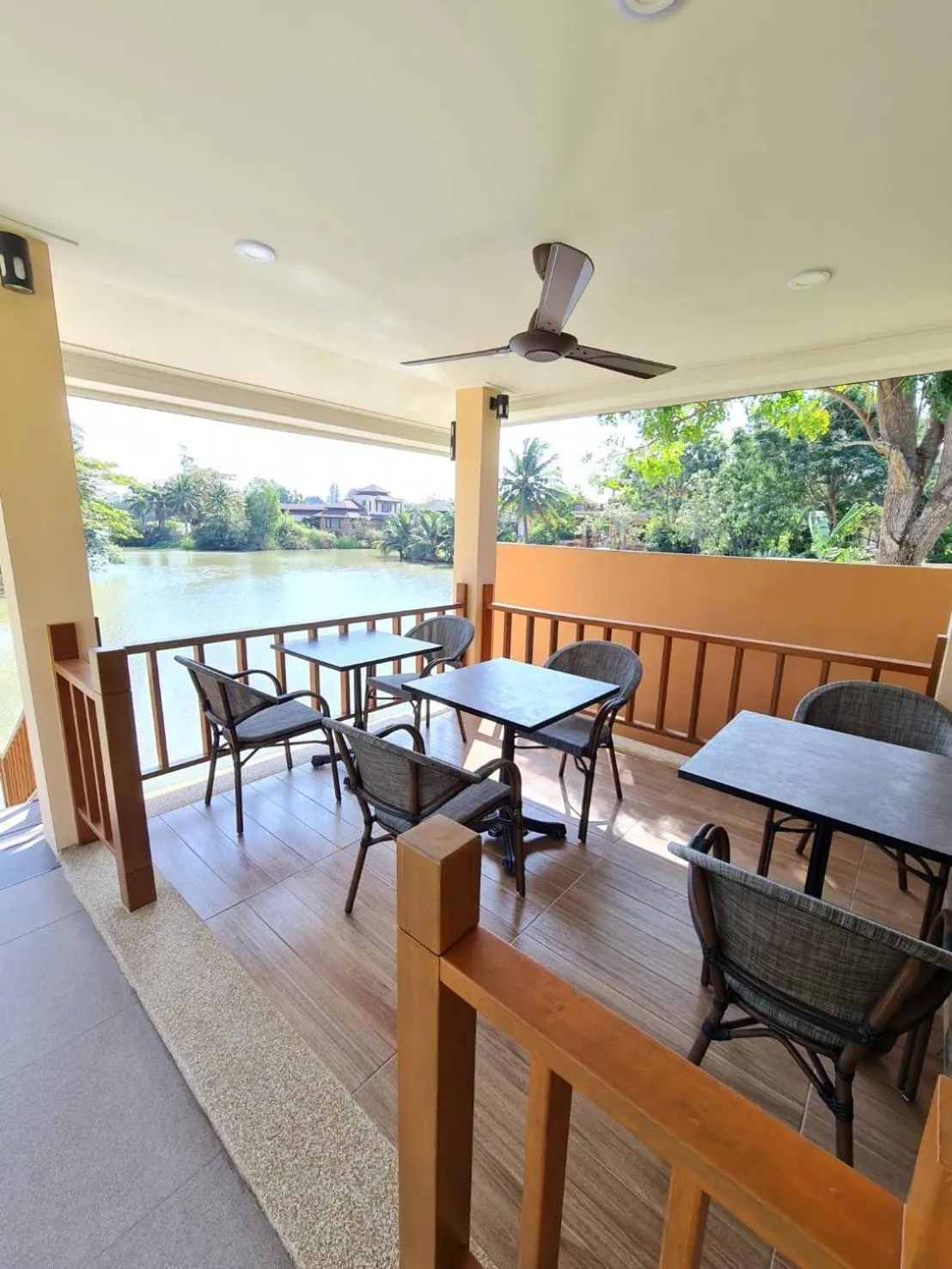 Patio in Elegancy Resort Hua Hin