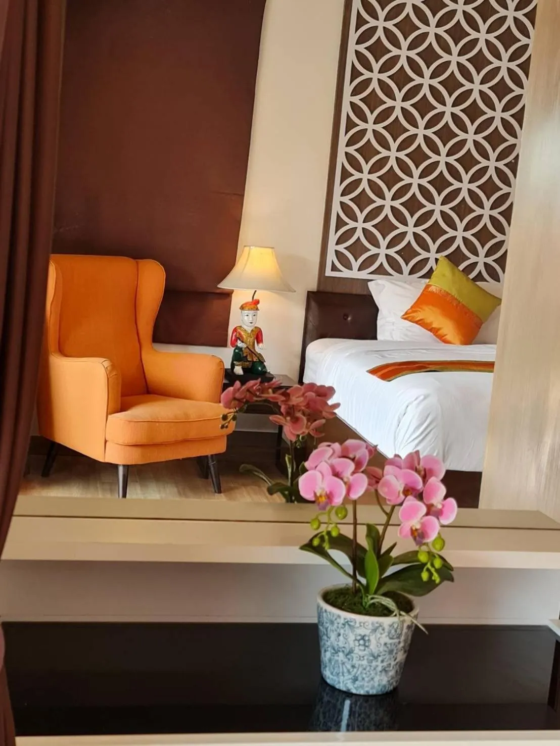 Bed in Elegancy Resort Hua Hin