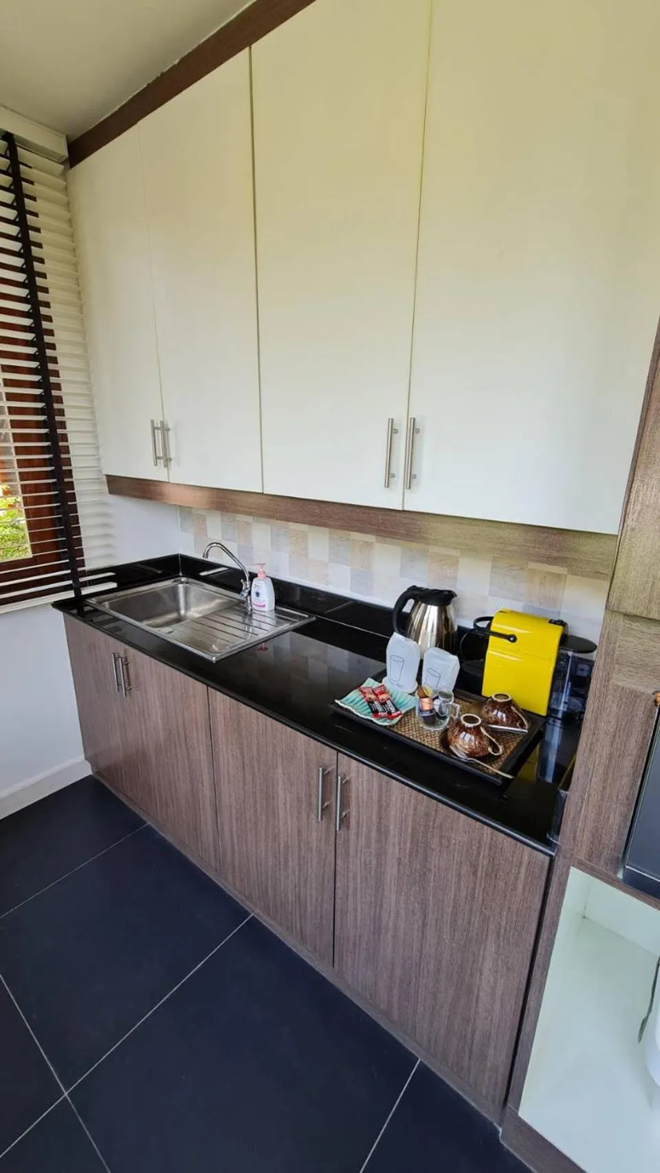 Kitchen or kitchenette in Elegancy Resort Hua Hin