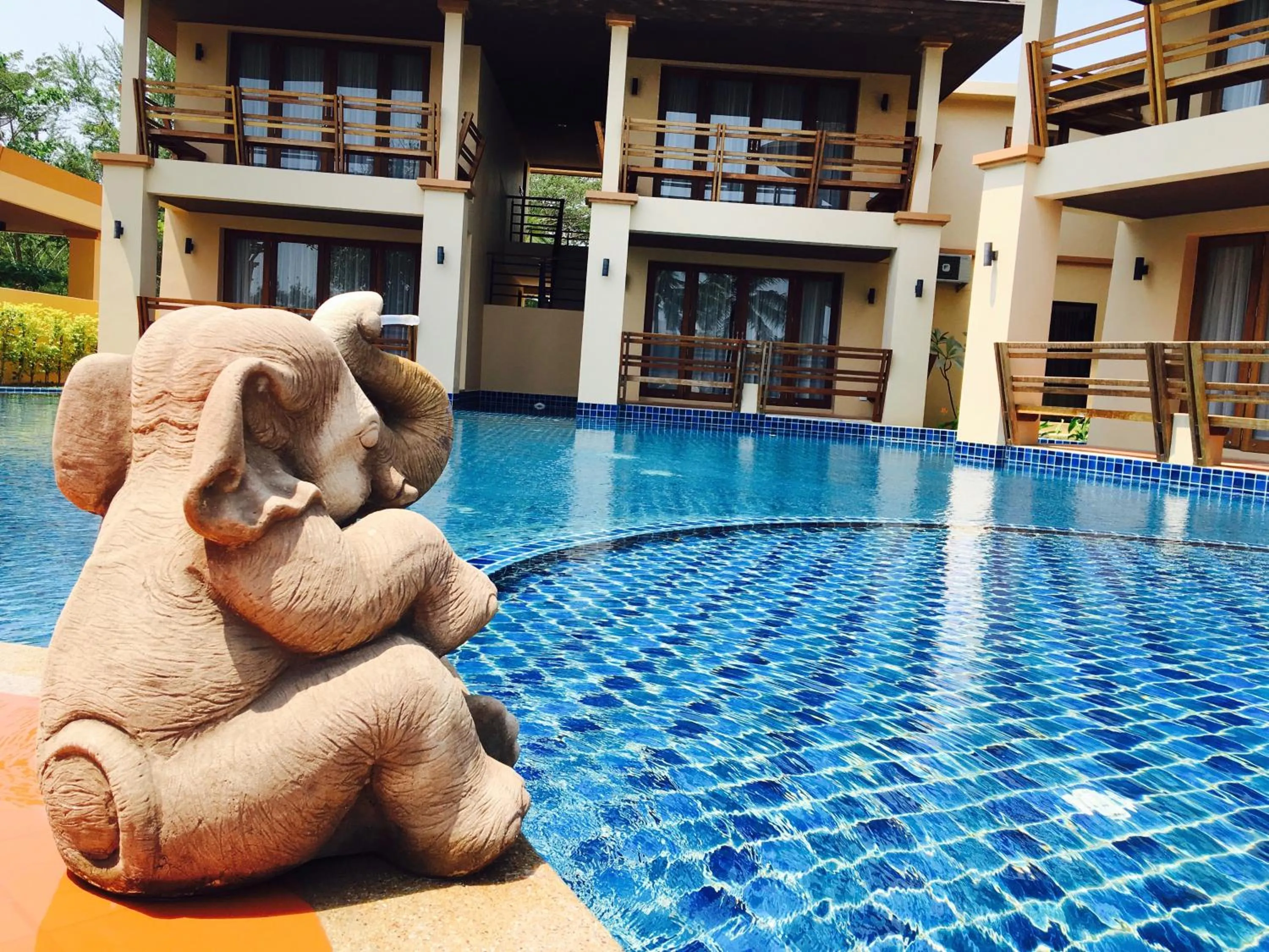Swimming pool in Elegancy Resort Hua Hin