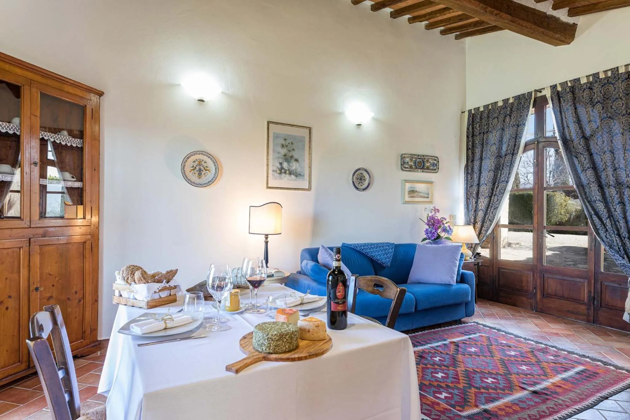 Living room in Il Poderino