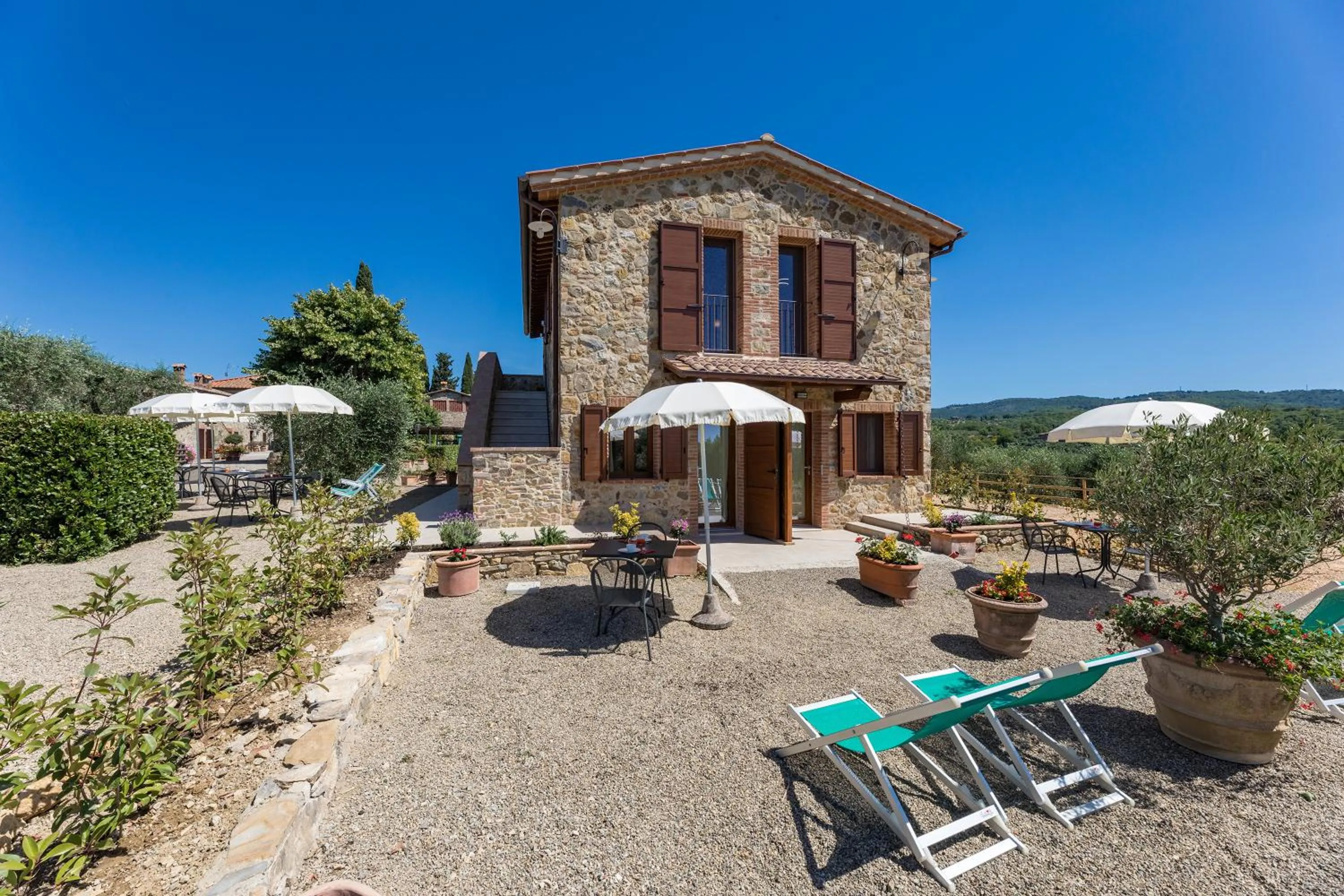 Garden in Il Poderino