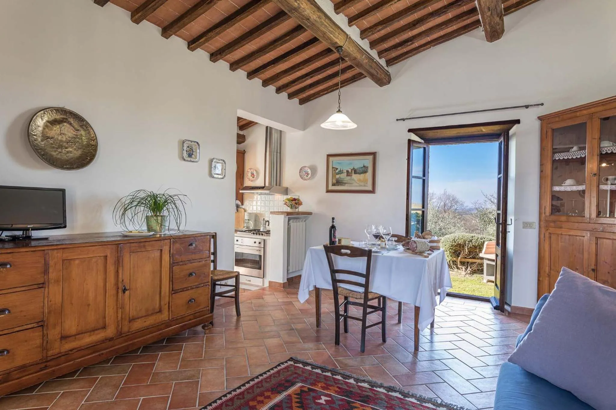 Living room in Il Poderino