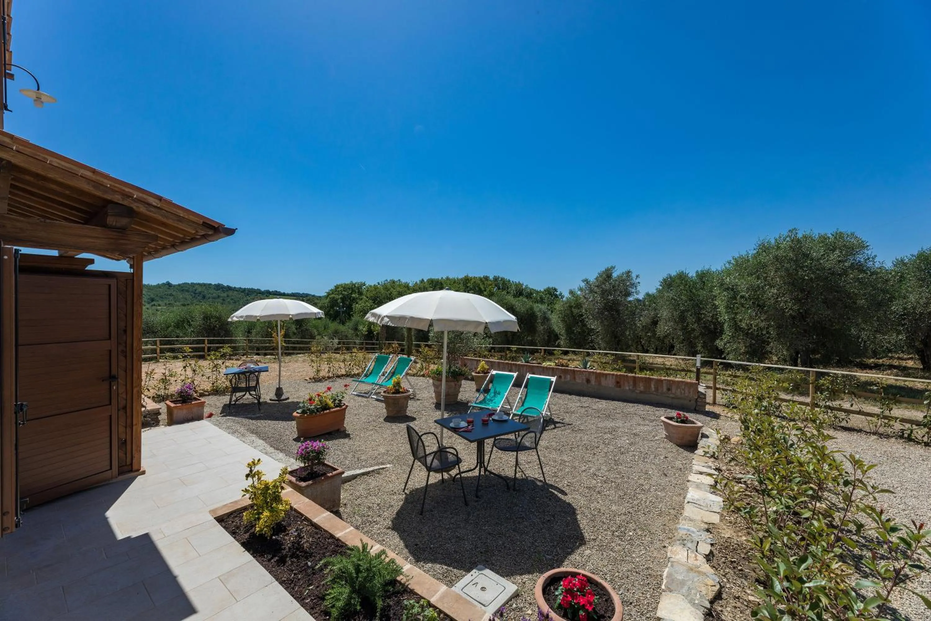 Garden in Il Poderino