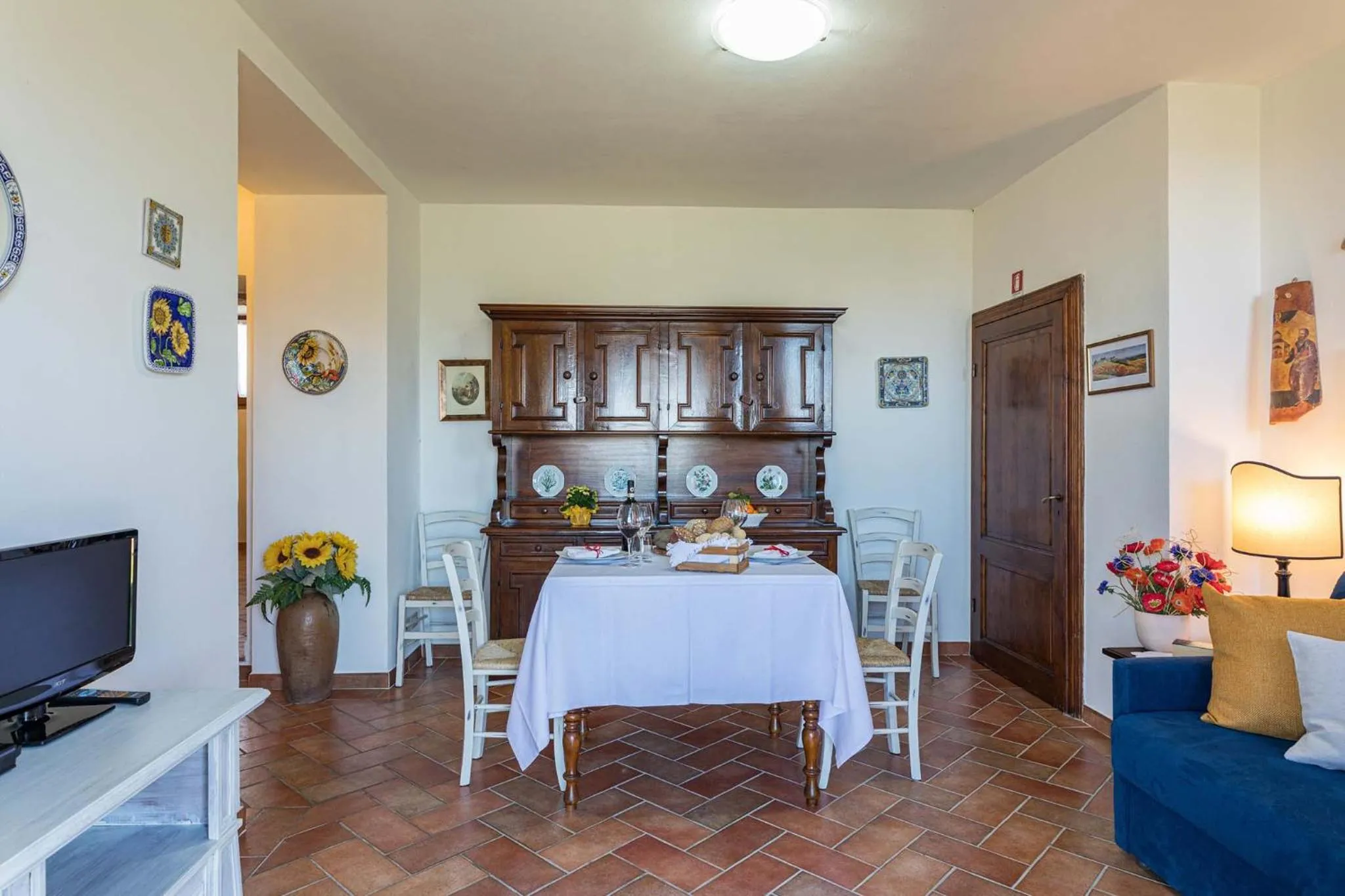Living room in Il Poderino