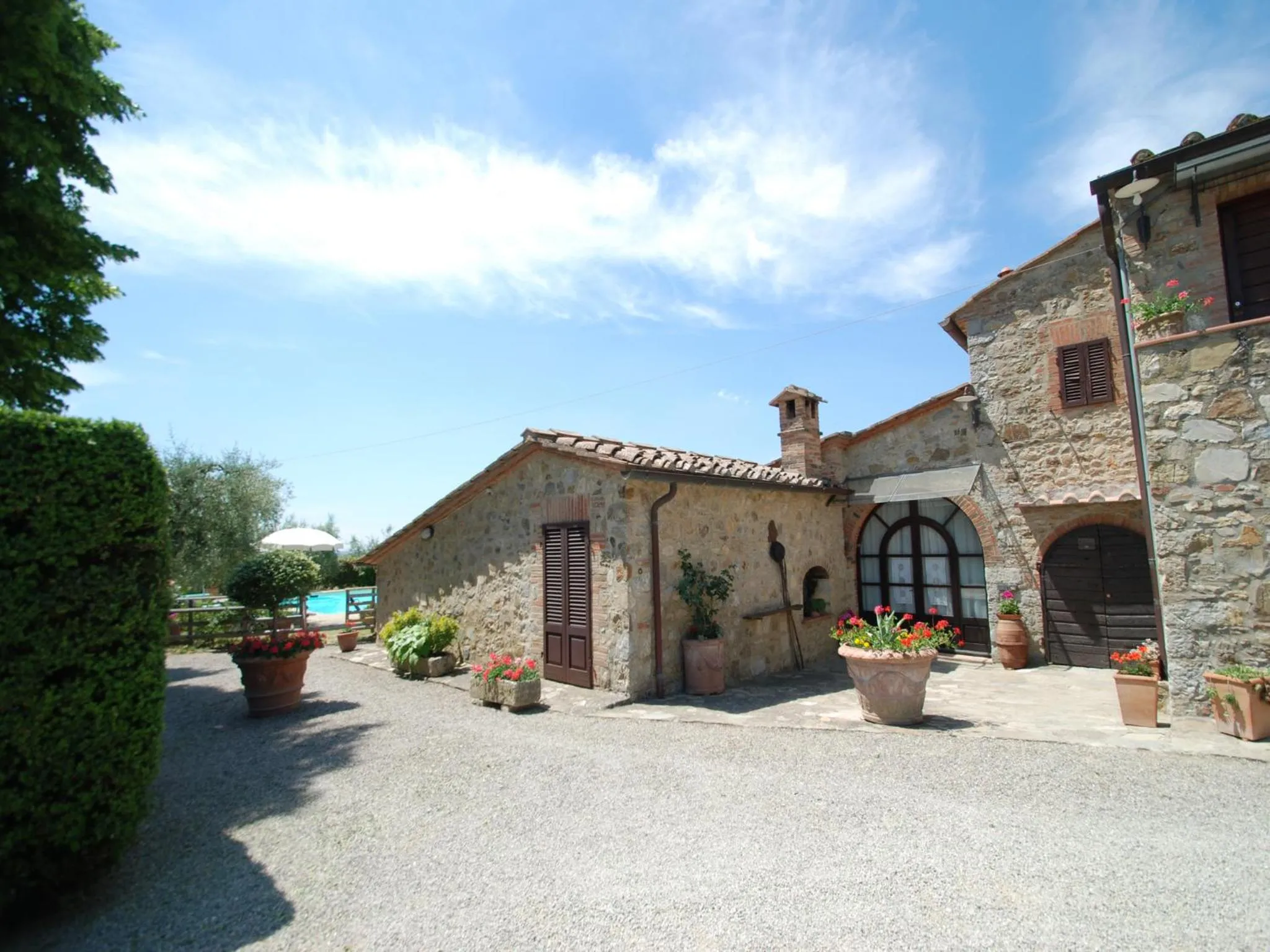Facade/entrance in Il Poderino