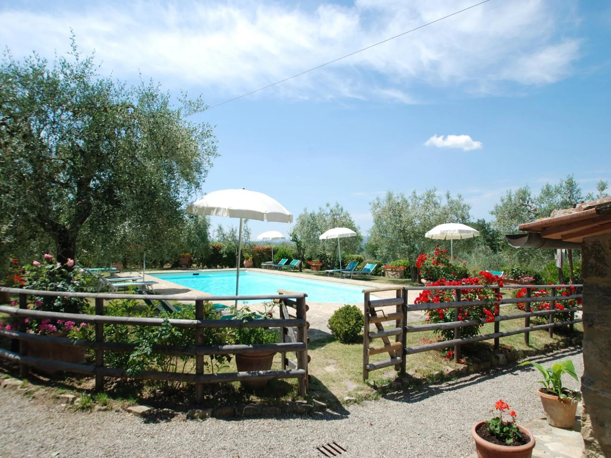 Garden in Il Poderino