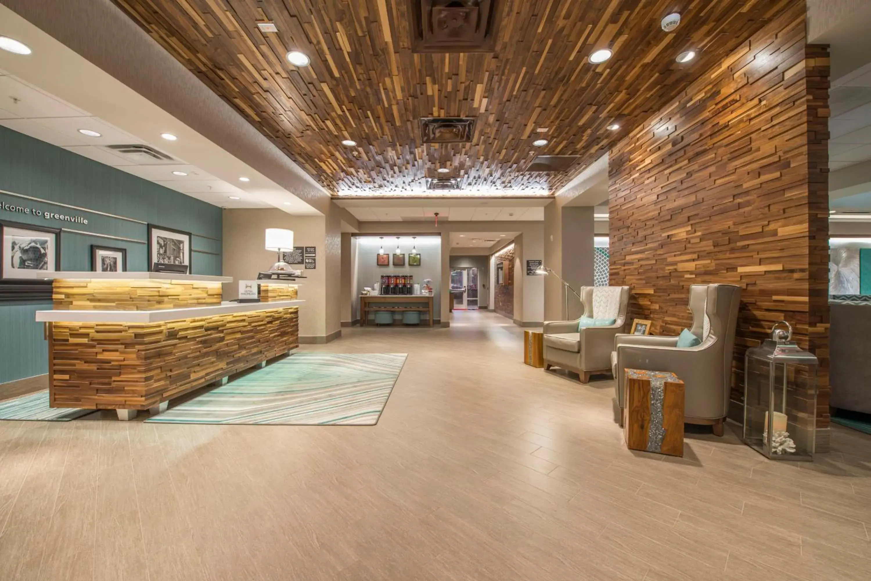 Lobby or reception in Hampton Inn Greenville/I-385 Haywood Mall, SC Lobby or reception in Hampton Inn Greenville/I-385 Haywood Mall, SC