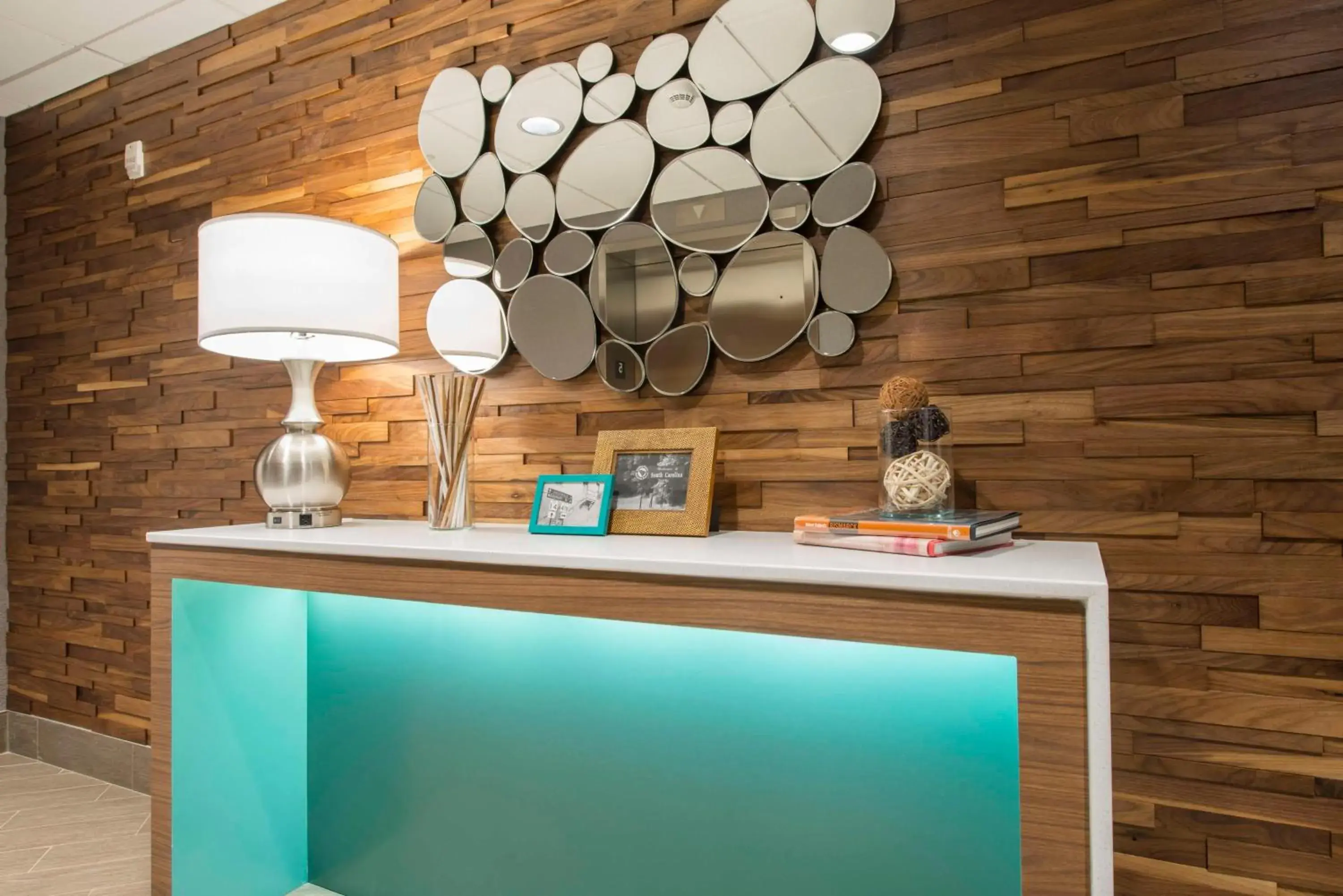 Lobby or reception in Hampton Inn Greenville/I-385 Haywood Mall, SC Lobby or reception in Hampton Inn Greenville/I-385 Haywood Mall, SC